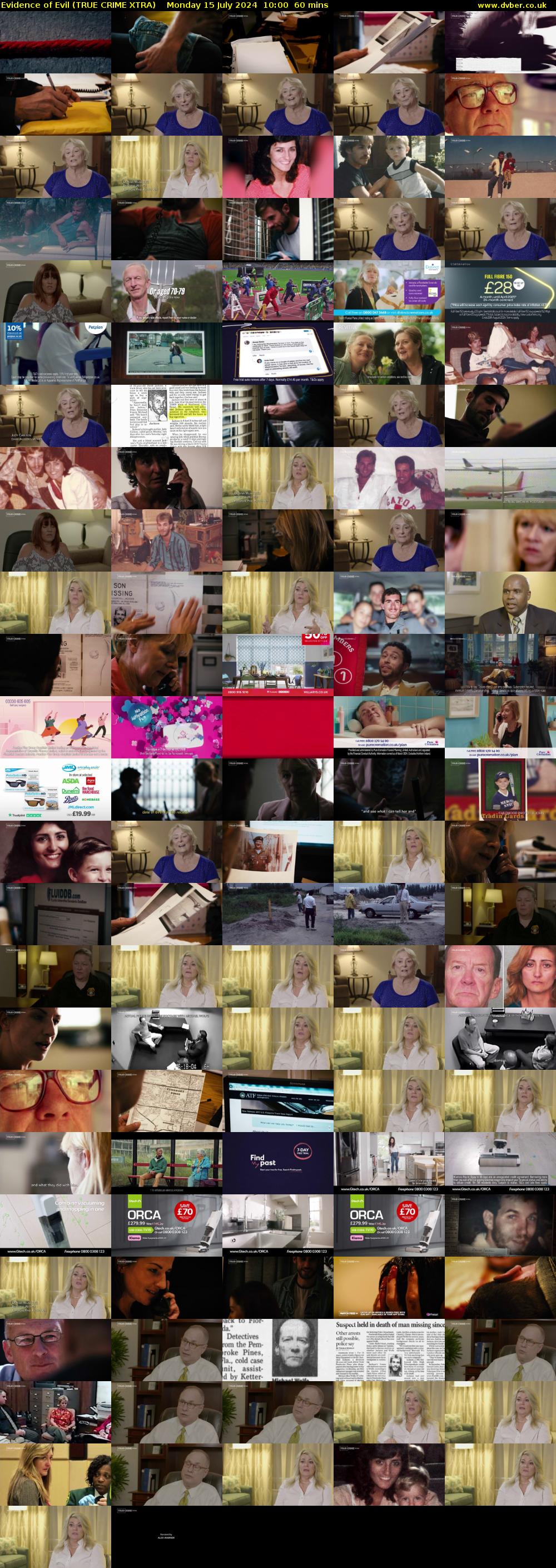 Evidence of Evil (TRUE CRIME XTRA) Monday 15 July 2024 10:00 - 11:00