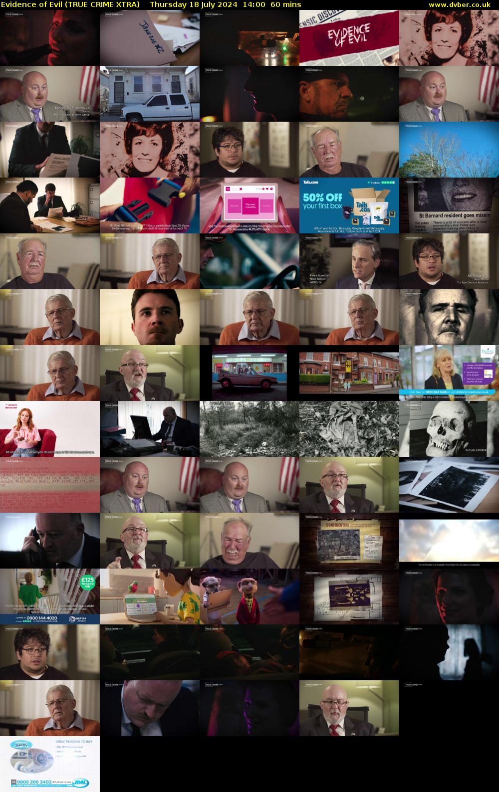 Evidence of Evil (TRUE CRIME XTRA) Thursday 18 July 2024 14:00 - 15:00