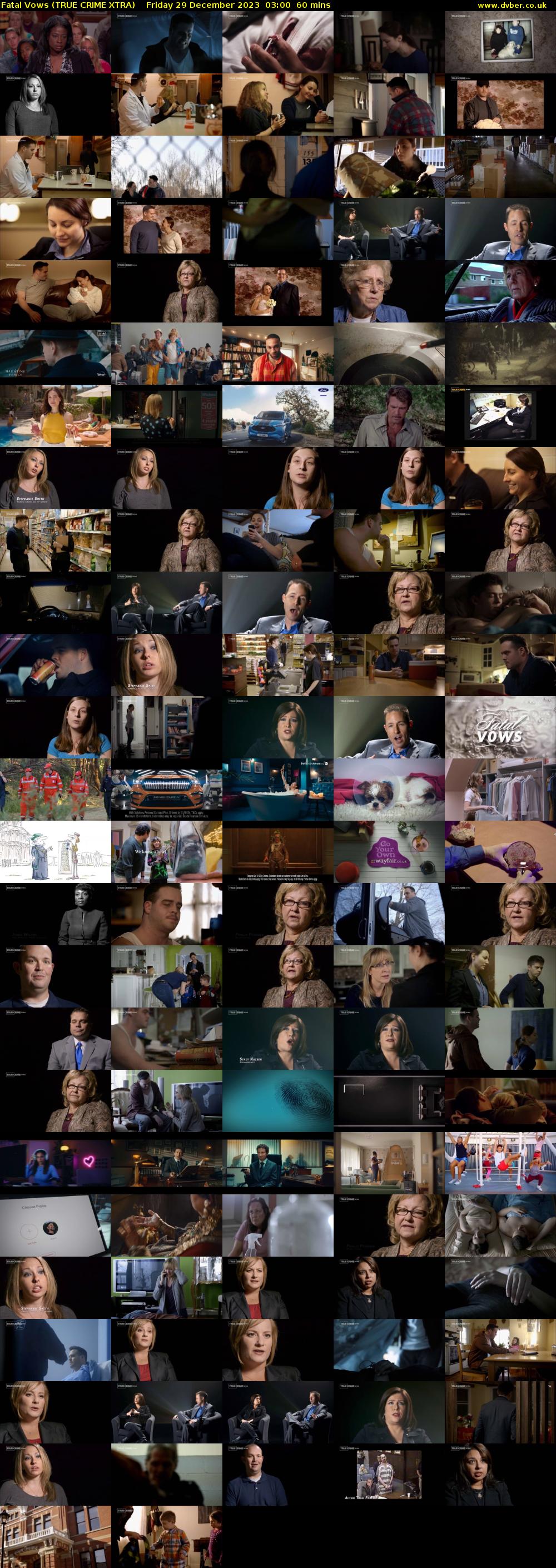 Fatal Vows (TRUE CRIME XTRA) Friday 29 December 2023 03:00 - 04:00