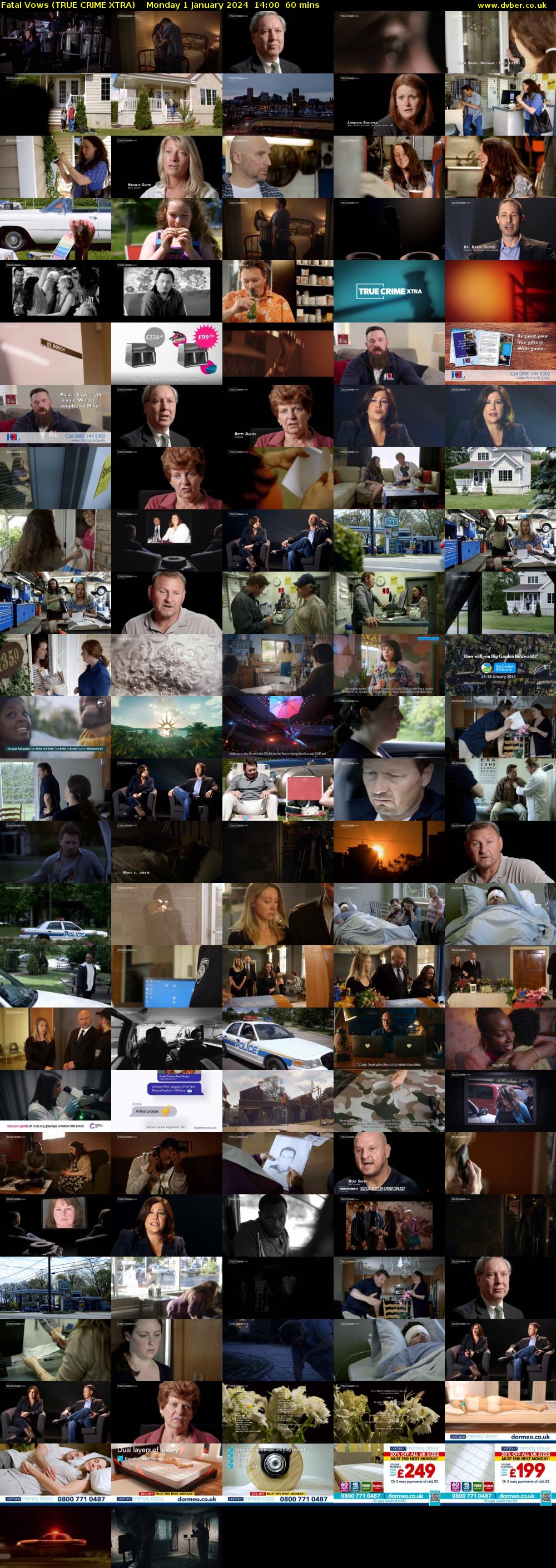 Fatal Vows (TRUE CRIME XTRA) Monday 1 January 2024 14:00 - 15:00
