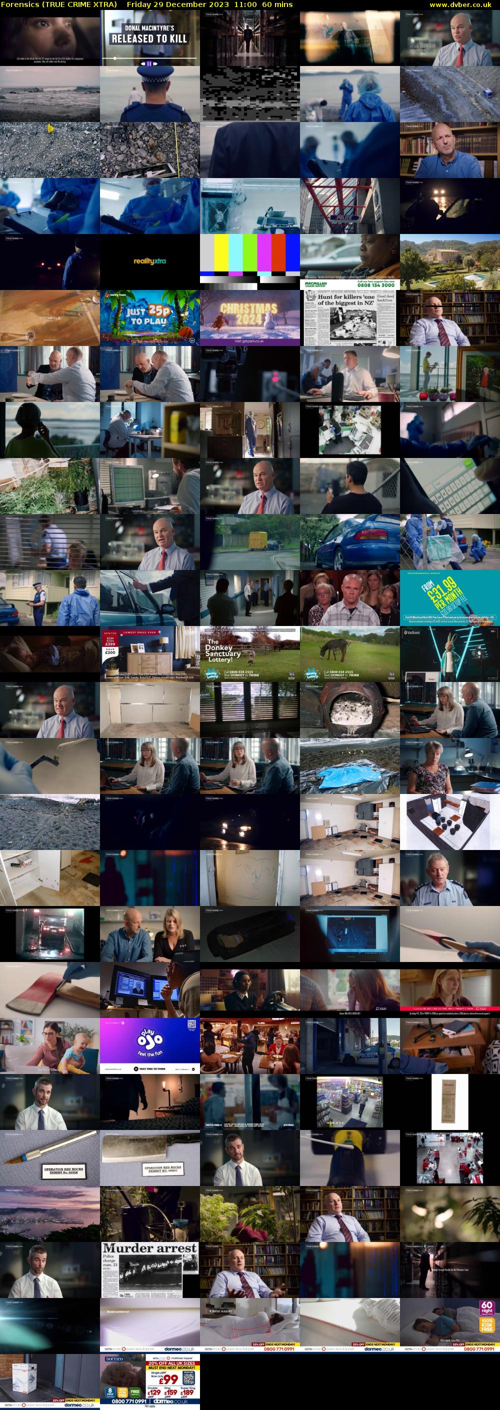 Forensics (TRUE CRIME XTRA) Friday 29 December 2023 11:00 - 12:00