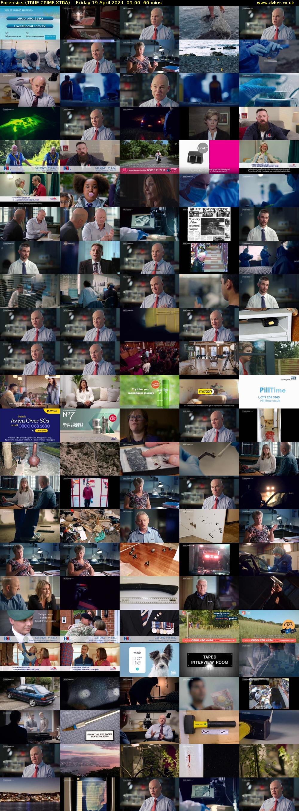 Forensics (TRUE CRIME XTRA) Friday 19 April 2024 09:00 - 10:00