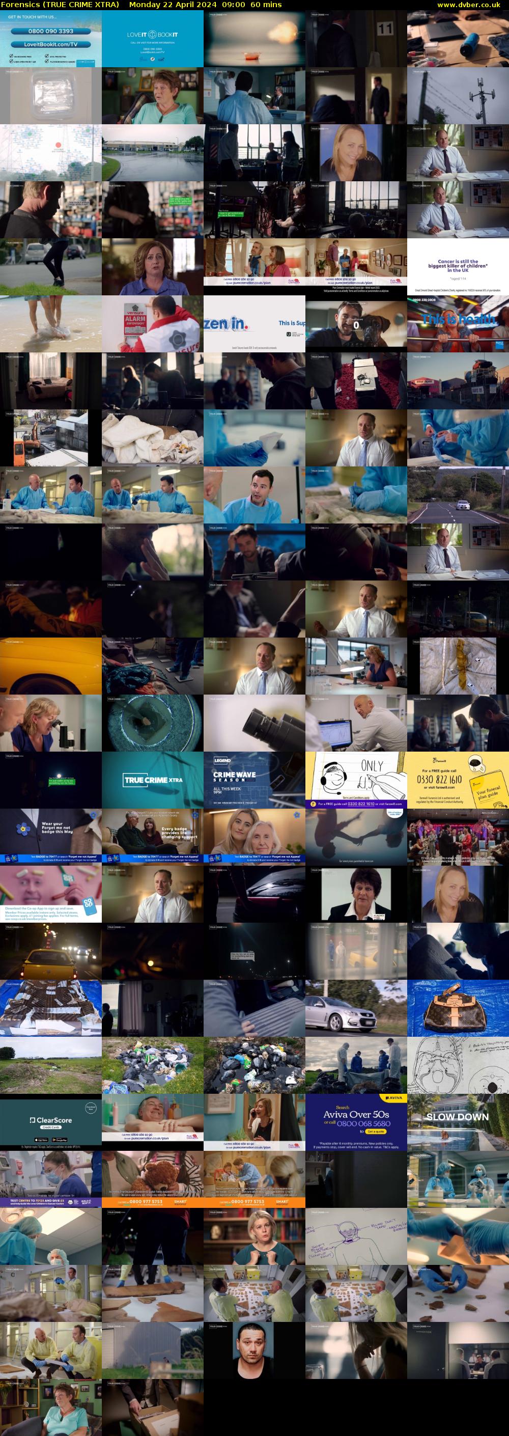 Forensics (TRUE CRIME XTRA) Monday 22 April 2024 09:00 - 10:00