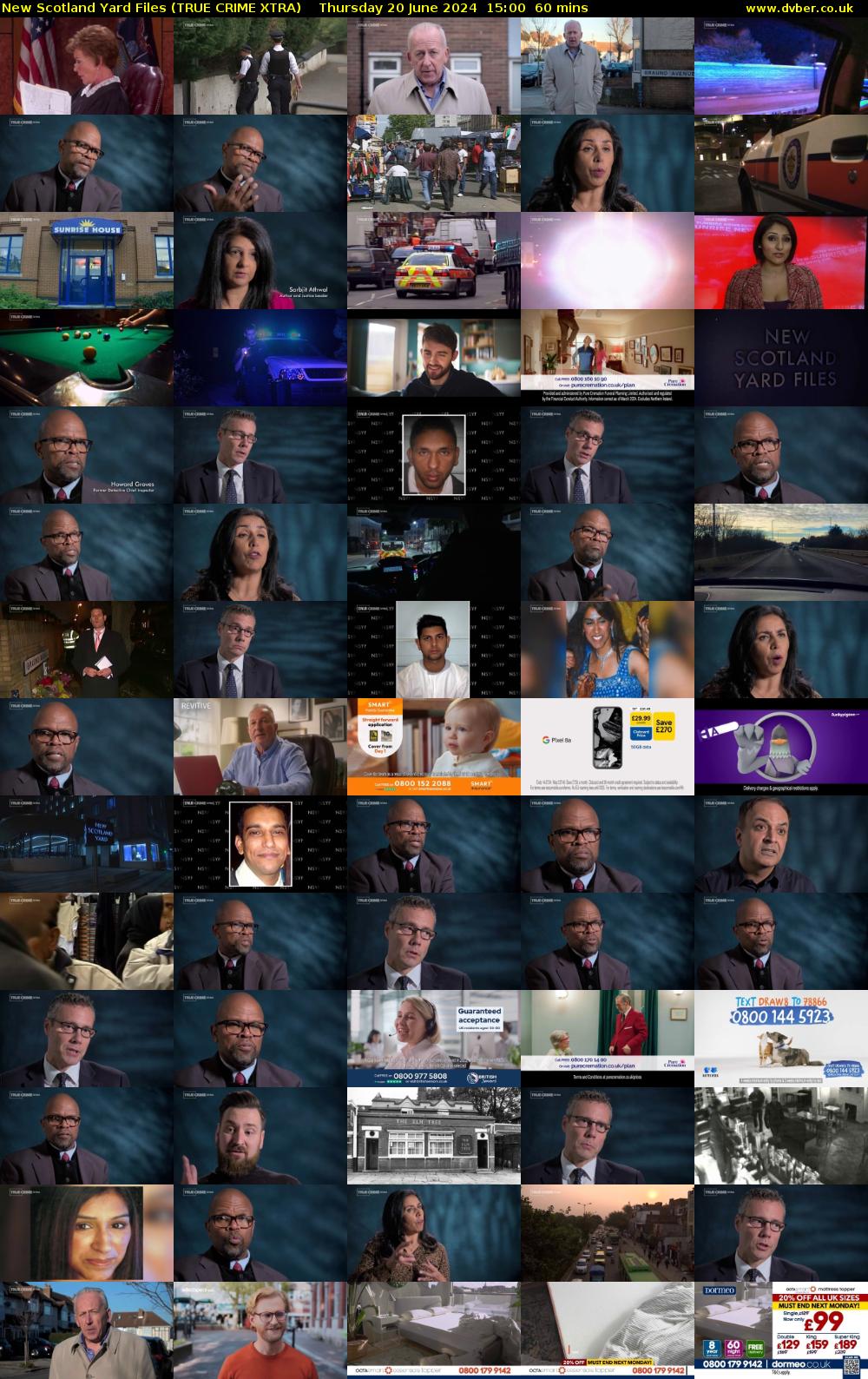 New Scotland Yard Files (TRUE CRIME XTRA) Thursday 20 June 2024 15:00 - 16:00