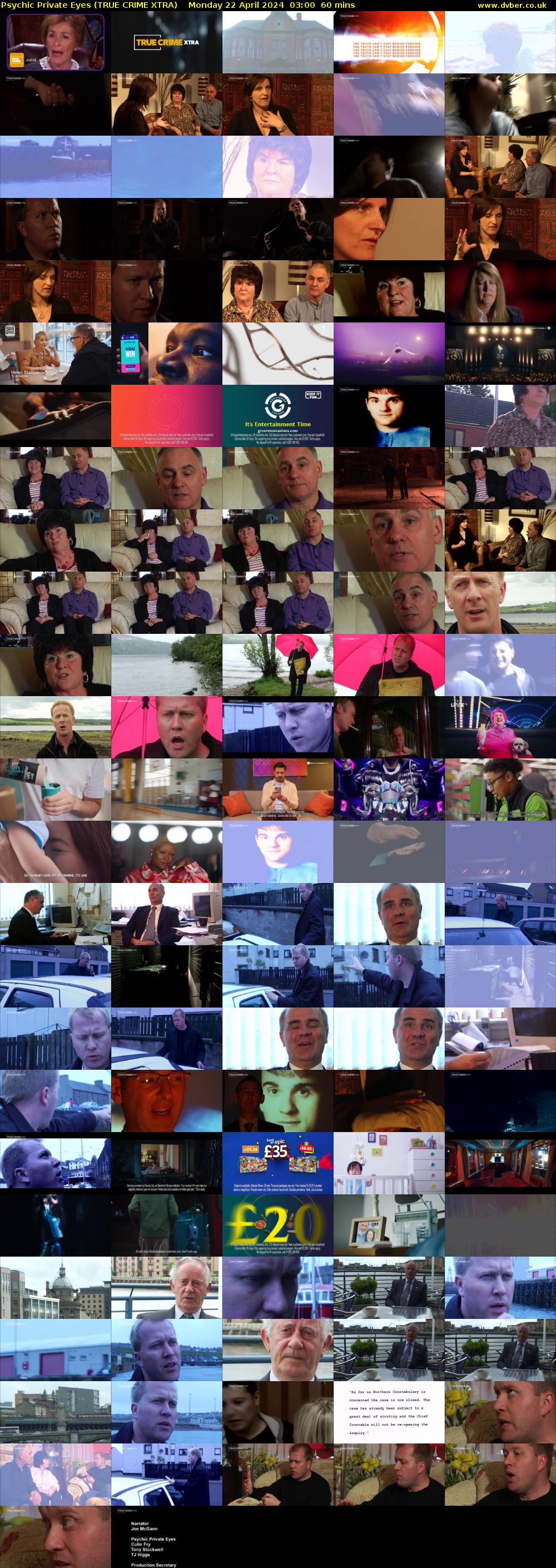 Psychic Private Eyes (TRUE CRIME XTRA) Monday 22 April 2024 03:00 - 04:00