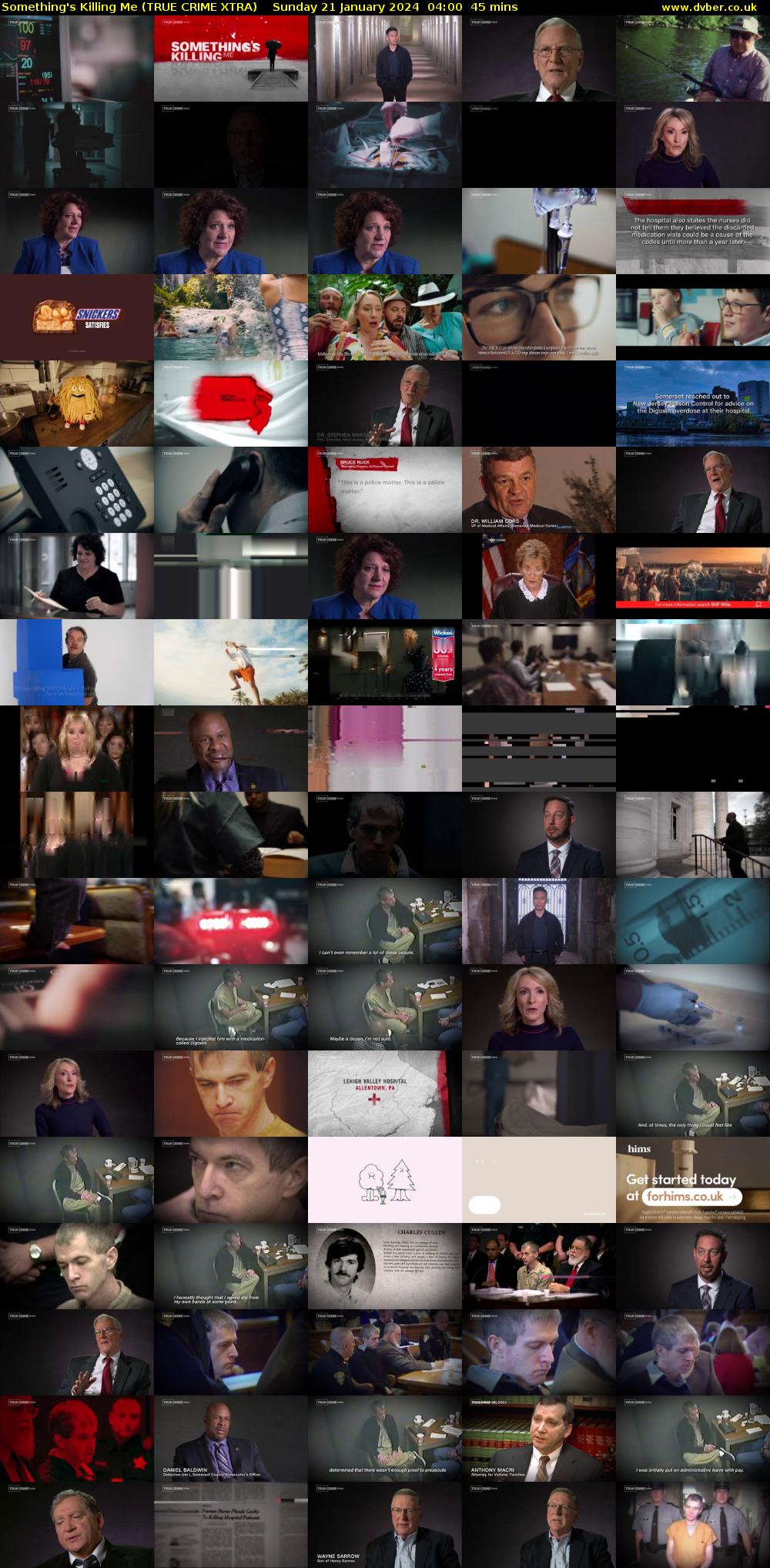 Something's Killing Me (TRUE CRIME XTRA) Sunday 21 January 2024 04:00 - 04:45