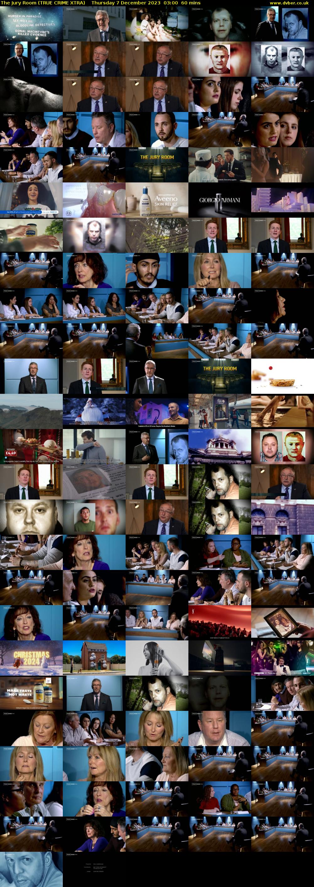 The Jury Room (TRUE CRIME XTRA) Thursday 7 December 2023 03:00 - 04:00