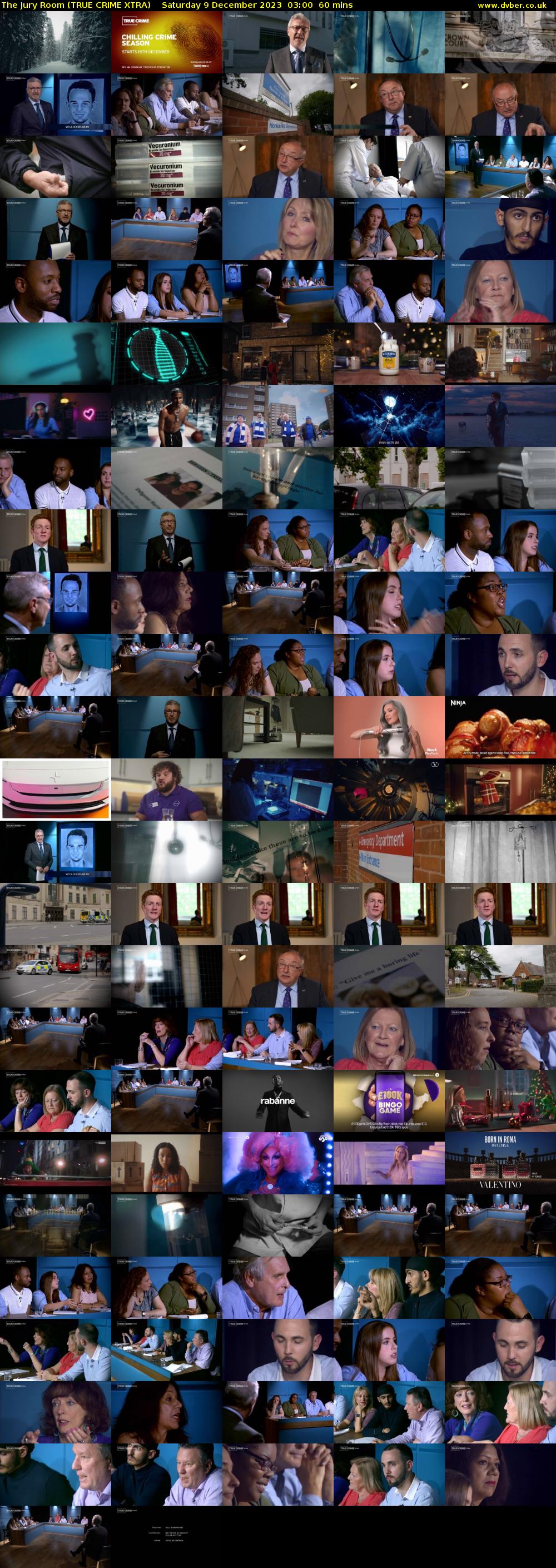 The Jury Room (TRUE CRIME XTRA) Saturday 9 December 2023 03:00 - 04:00