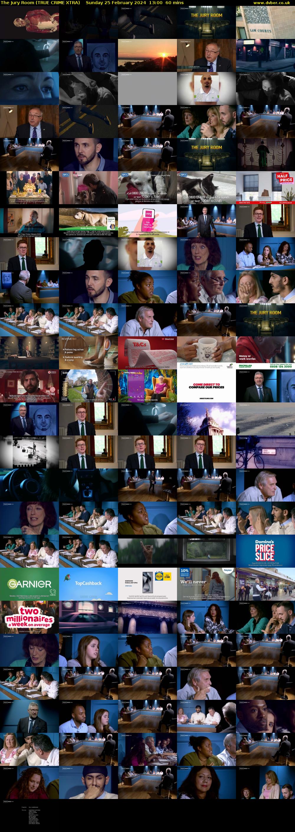 The Jury Room (TRUE CRIME XTRA) Sunday 25 February 2024 13:00 - 14:00