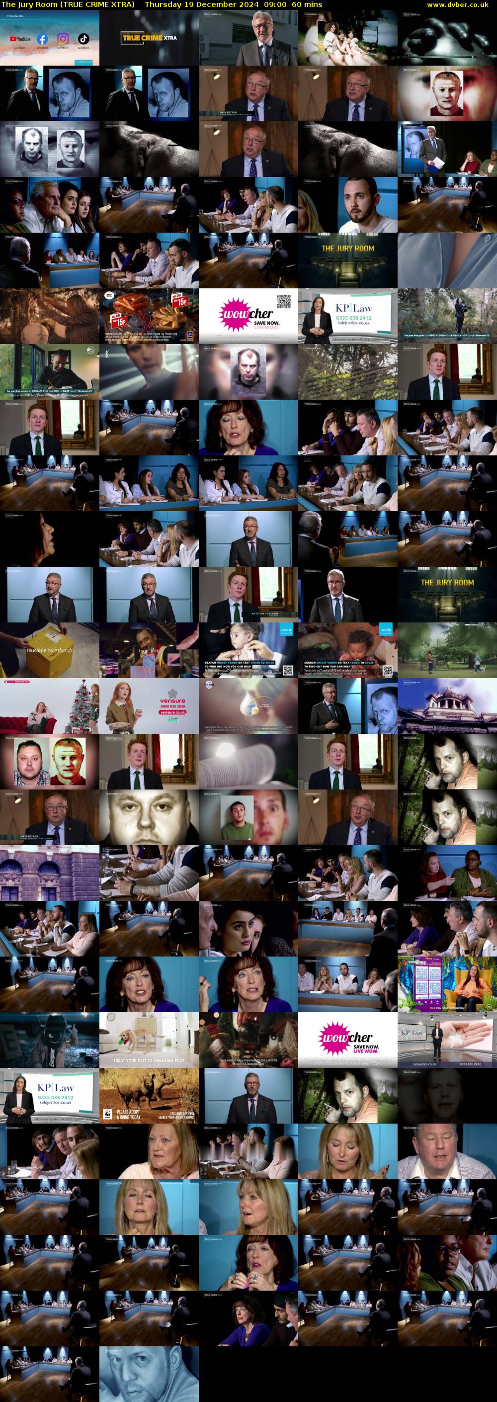 The Jury Room (TRUE CRIME XTRA) Thursday 19 December 2024 09:00 - 10:00