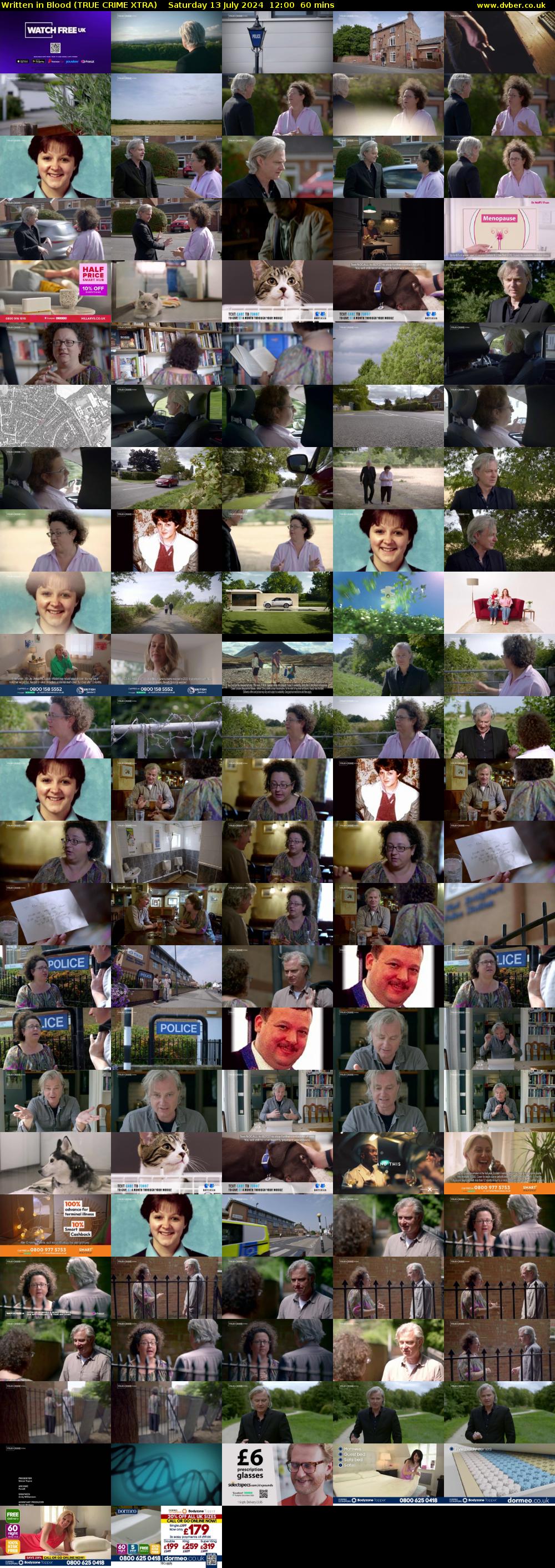 Written in Blood (TRUE CRIME XTRA) Saturday 13 July 2024 12:00 - 13:00