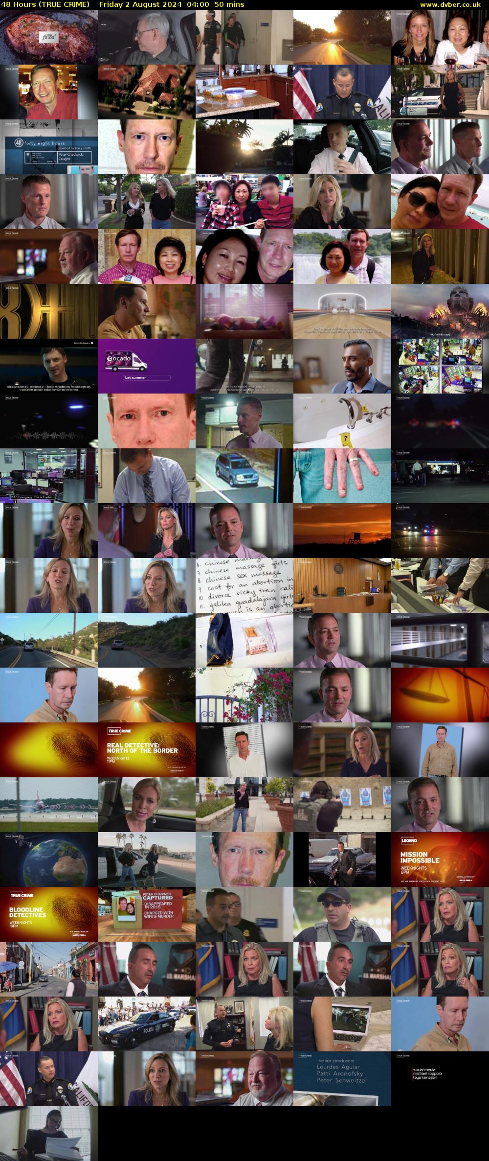 48 Hours (TRUE CRIME) Friday 2 August 2024 04:00 - 04:50
