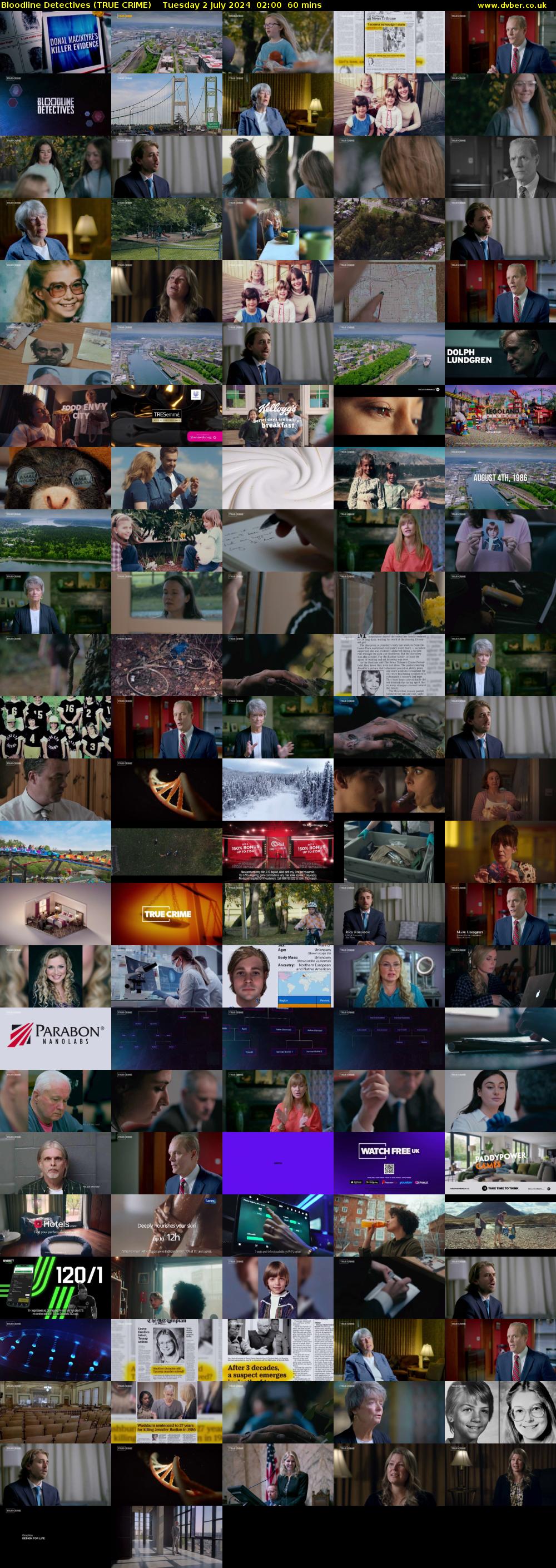 Bloodline Detectives (TRUE CRIME) Tuesday 2 July 2024 02:00 - 03:00