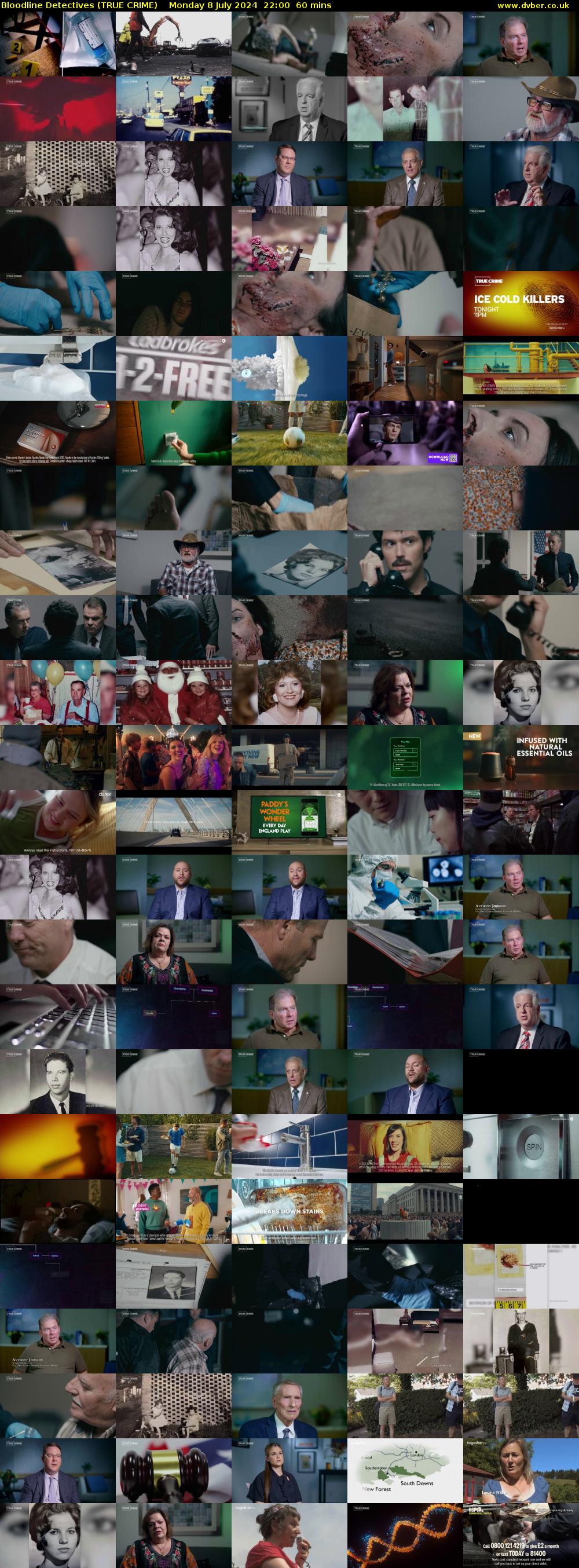 Bloodline Detectives (TRUE CRIME) Monday 8 July 2024 22:00 - 23:00