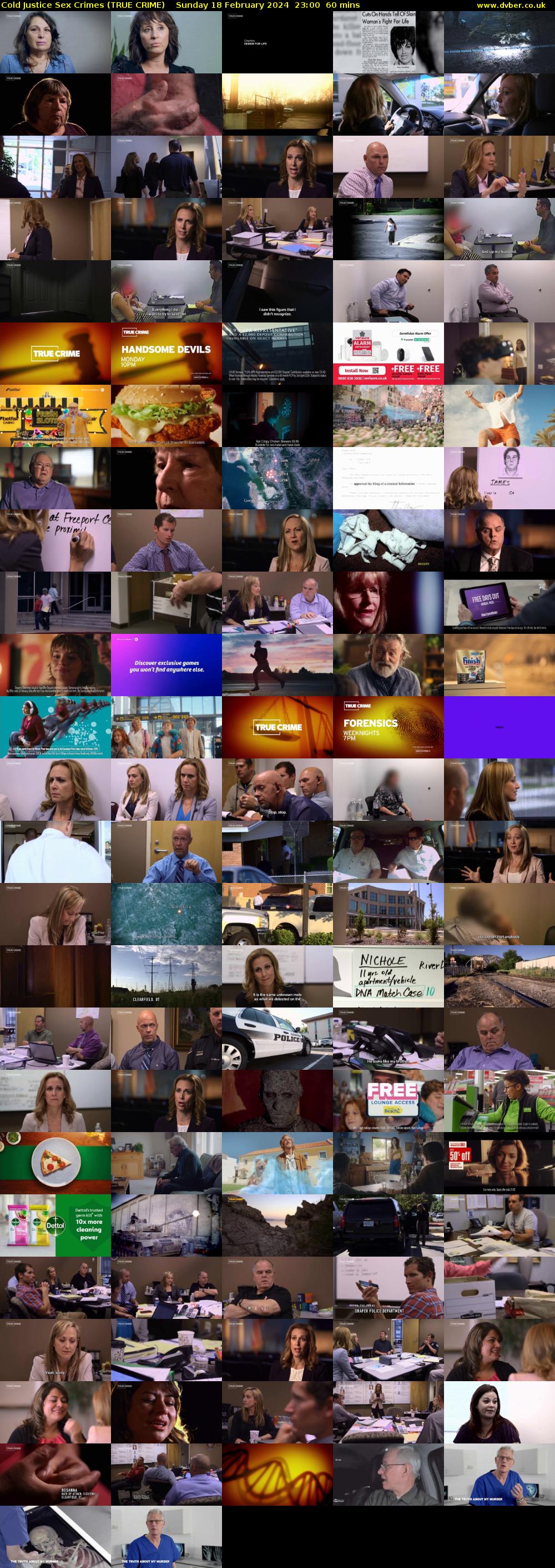 Cold Justice Sex Crimes (TRUE CRIME) Sunday 18 February 2024 23:00 - 00:00