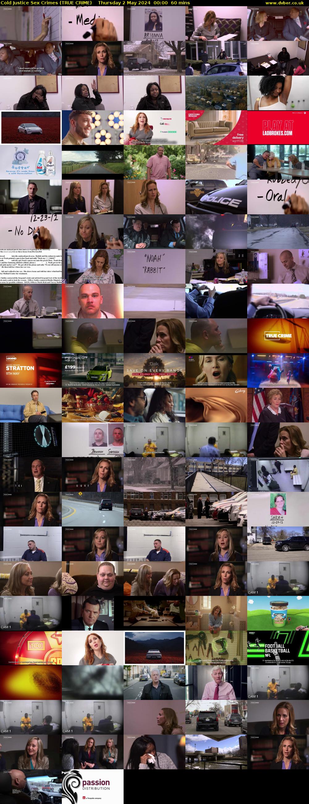 Cold Justice Sex Crimes (TRUE CRIME) Thursday 2 May 2024 00:00 - 01:00