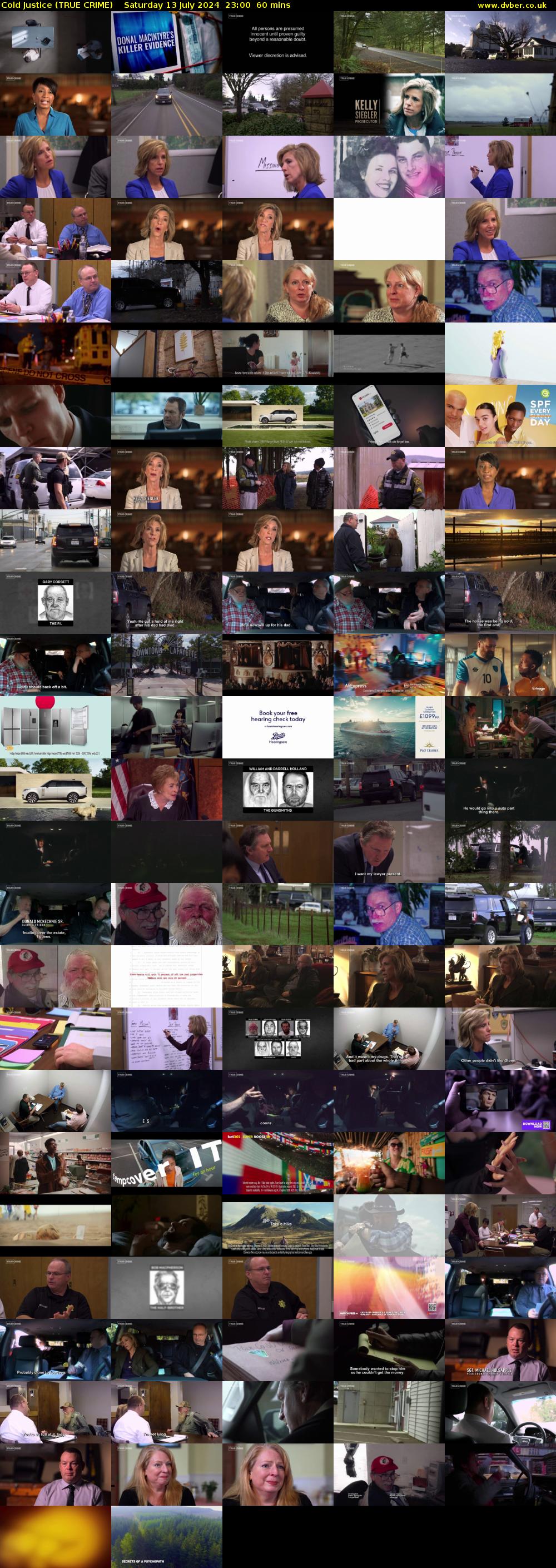 Cold Justice (TRUE CRIME) Saturday 13 July 2024 23:00 - 00:00
