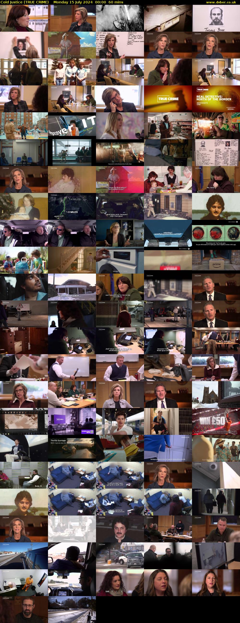 Cold Justice (TRUE CRIME) Monday 15 July 2024 00:00 - 01:00