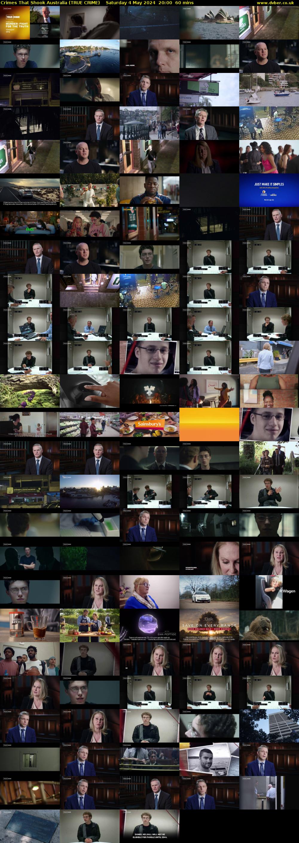 Crimes That Shook Australia (TRUE CRIME) Saturday 4 May 2024 20:00 - 21:00