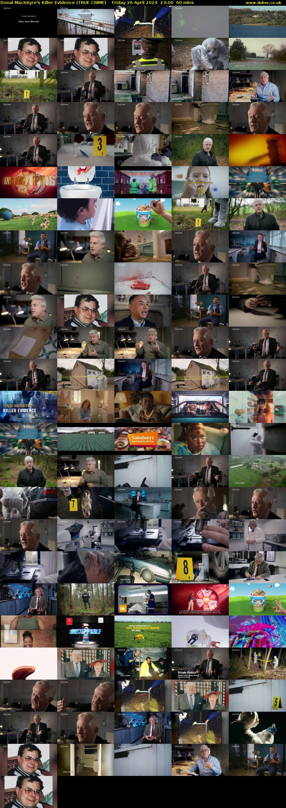Donal MacIntyre's Killer Evidence (TRUE CRIME) Friday 26 April 2024 23:00 - 00:00