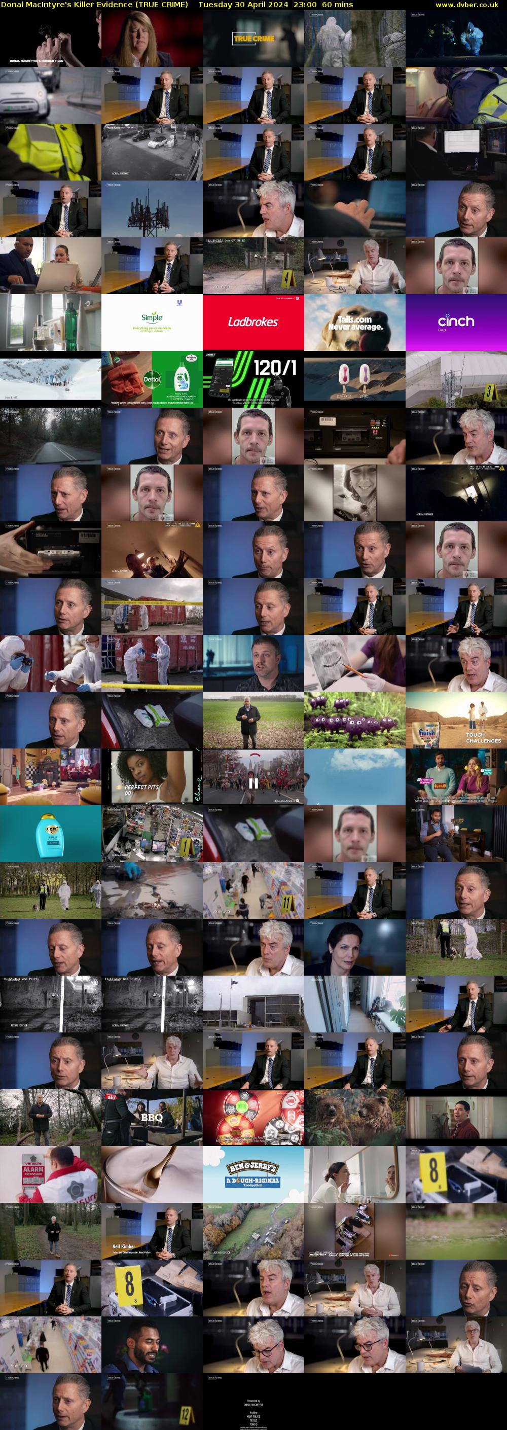 Donal MacIntyre's Killer Evidence (TRUE CRIME) Tuesday 30 April 2024 23:00 - 00:00