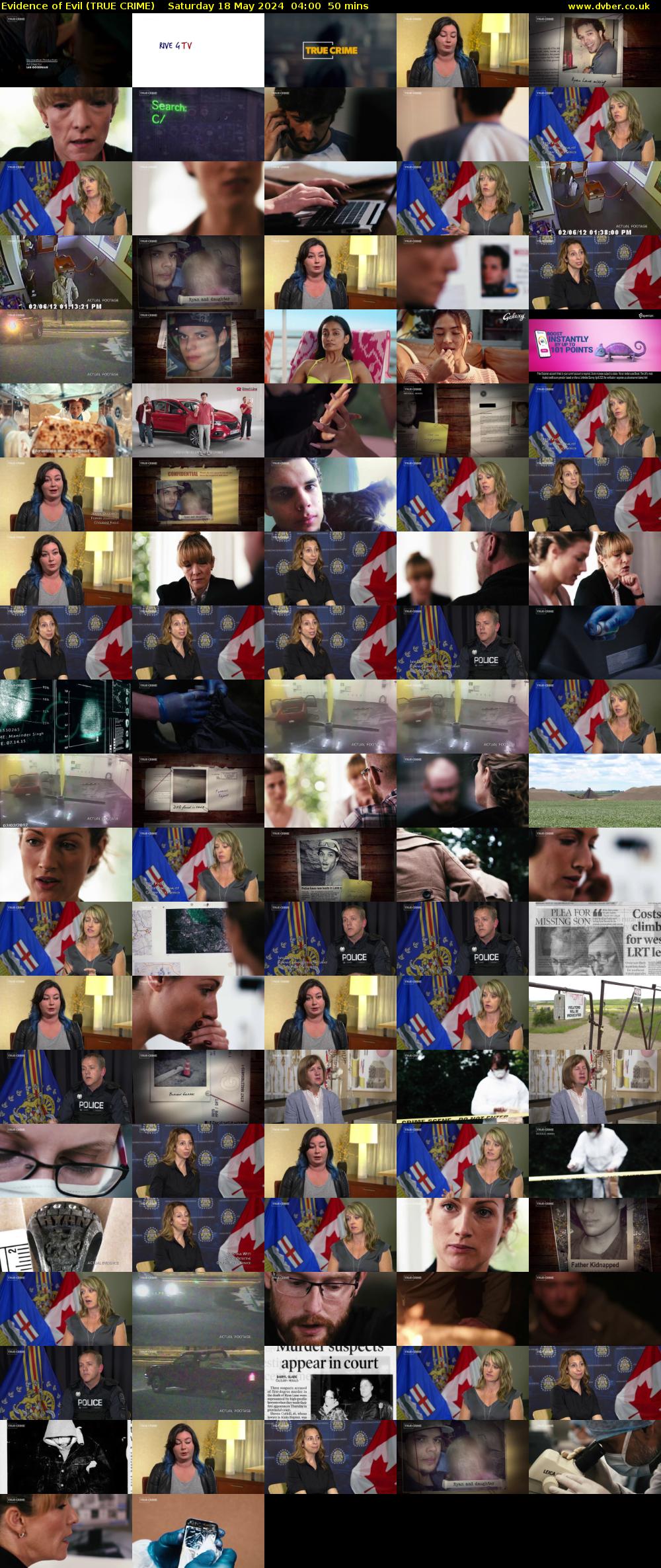 Evidence of Evil (TRUE CRIME) Saturday 18 May 2024 04:00 - 04:50