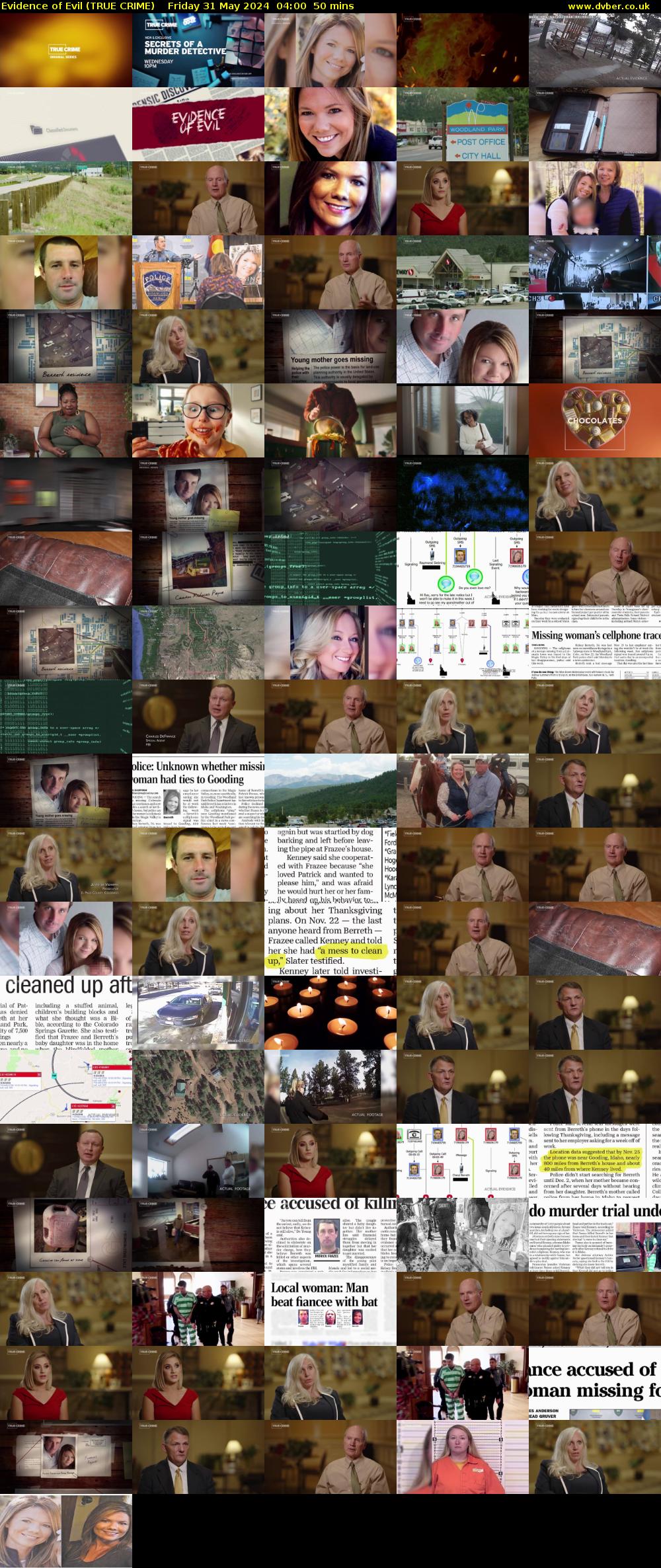 Evidence of Evil (TRUE CRIME) Friday 31 May 2024 04:00 - 04:50