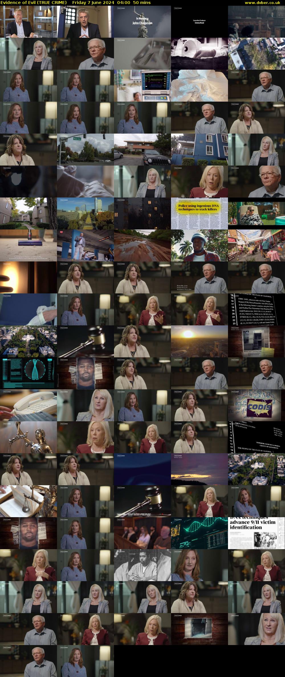 Evidence of Evil (TRUE CRIME) Friday 7 June 2024 04:00 - 04:50