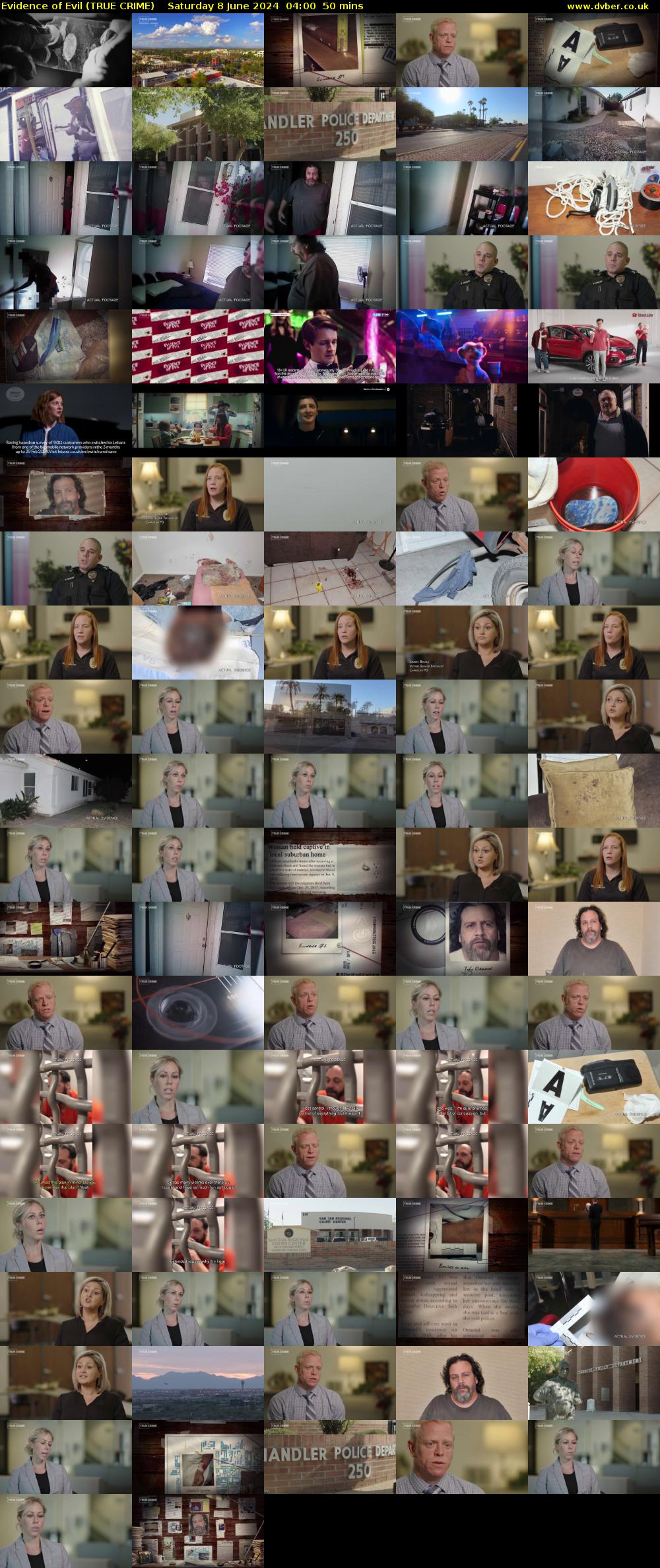 Evidence of Evil (TRUE CRIME) Saturday 8 June 2024 04:00 - 04:50