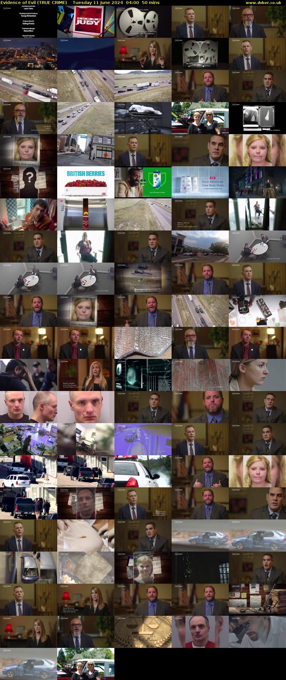Evidence of Evil (TRUE CRIME) Tuesday 11 June 2024 04:00 - 04:50
