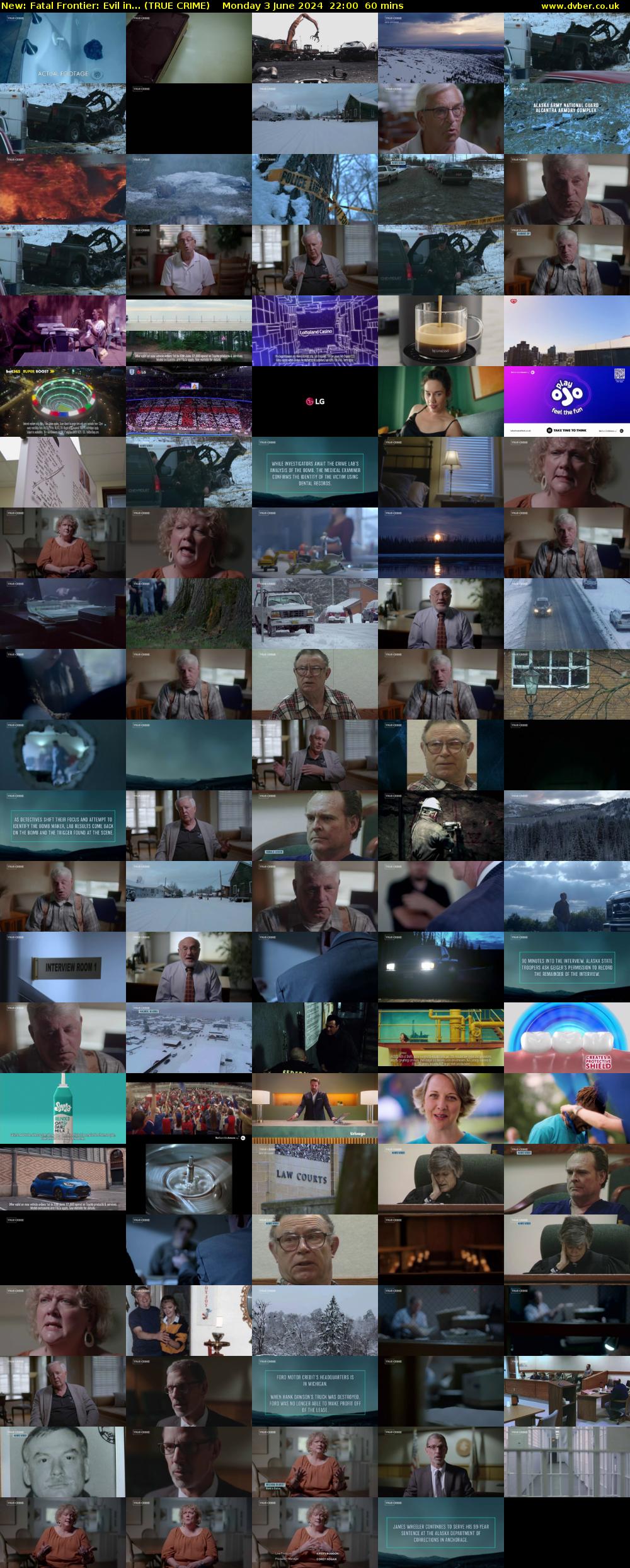 Fatal Frontier: Evil in... (TRUE CRIME) Monday 3 June 2024 22:00 - 23:00