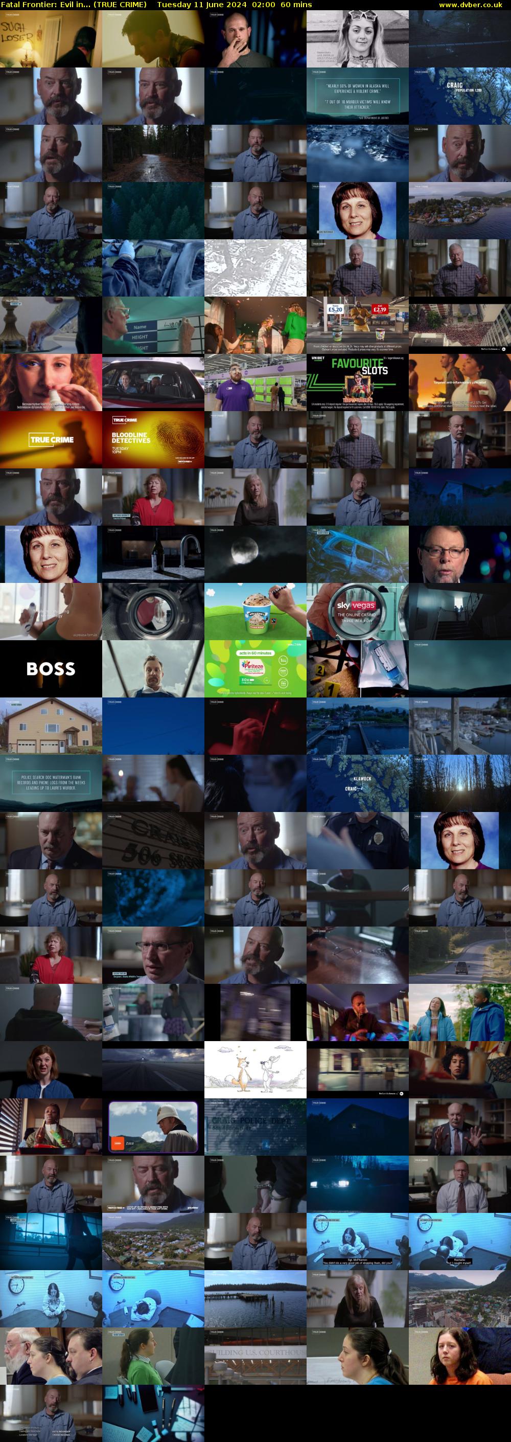 Fatal Frontier: Evil in... (TRUE CRIME) Tuesday 11 June 2024 02:00 - 03:00