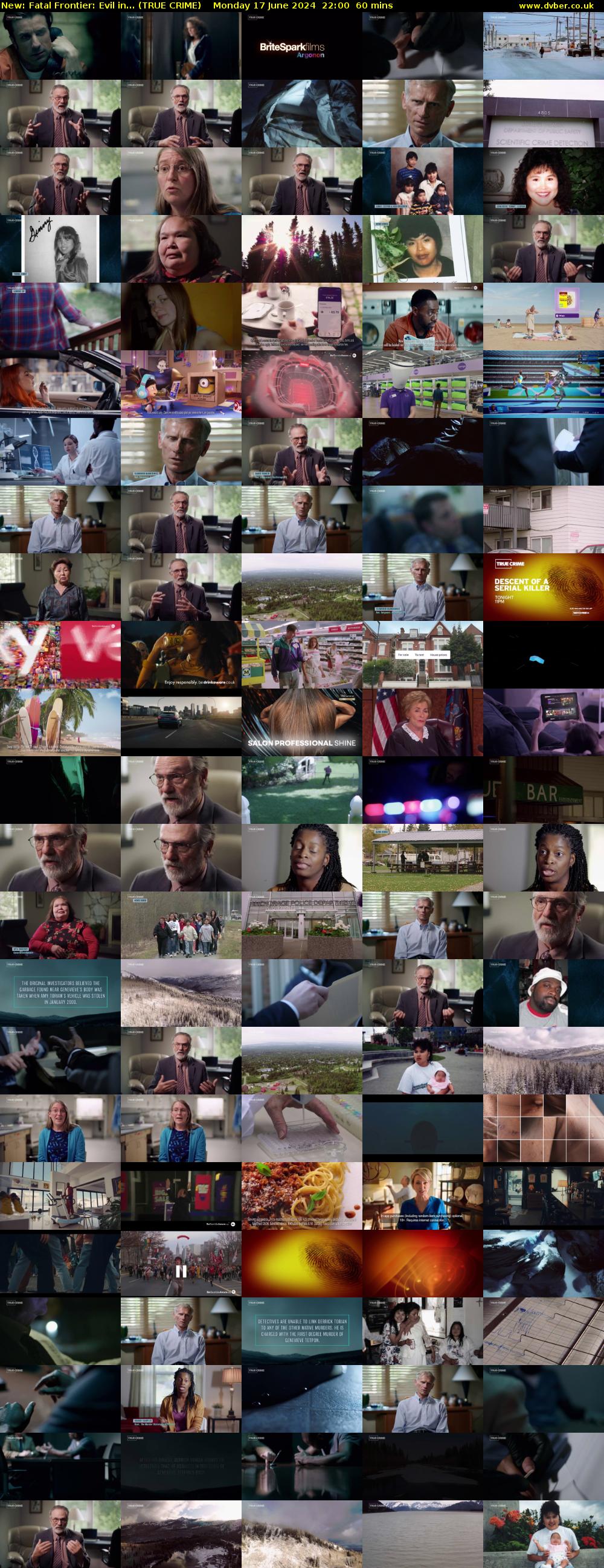 Fatal Frontier: Evil in... (TRUE CRIME) Monday 17 June 2024 22:00 - 23:00