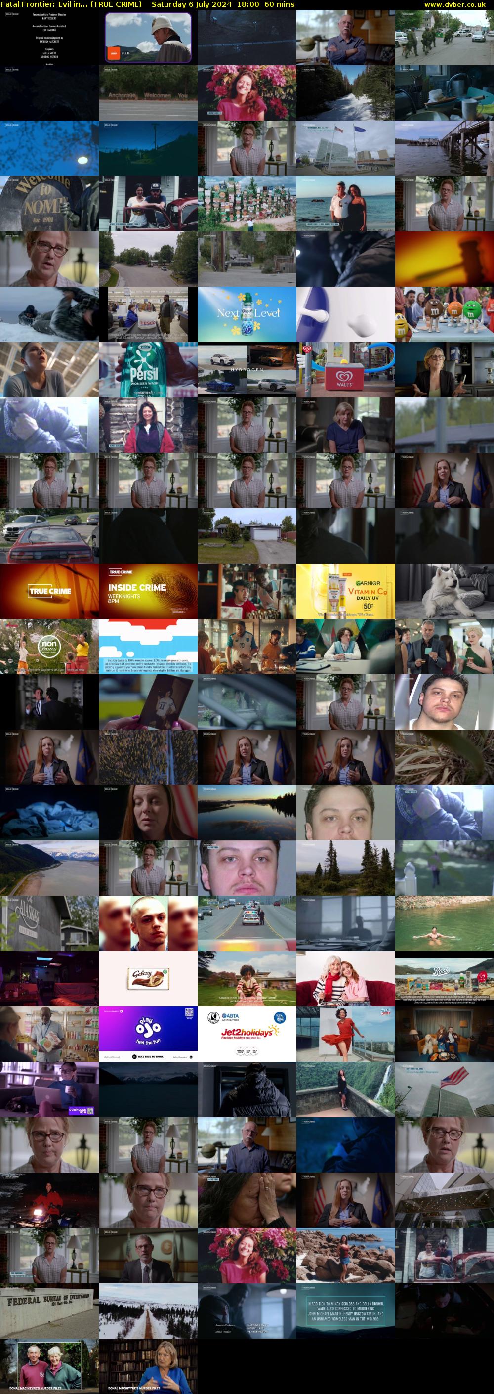 Fatal Frontier: Evil in... (TRUE CRIME) Saturday 6 July 2024 18:00 - 19:00