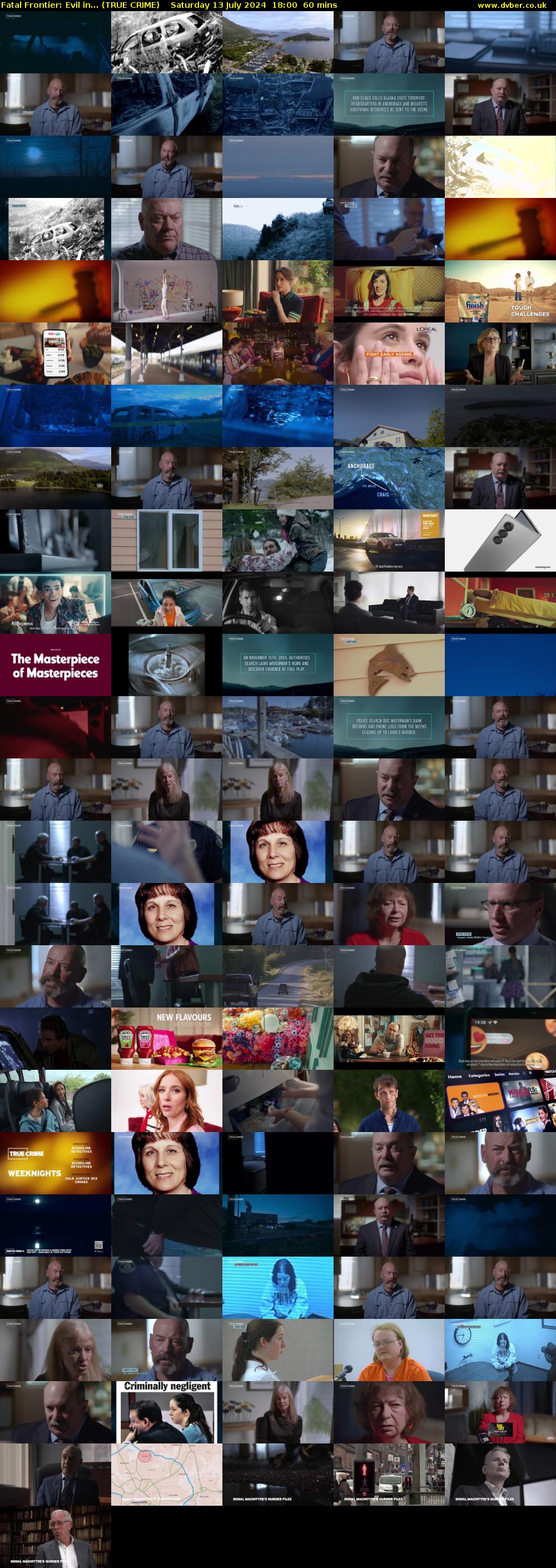 Fatal Frontier: Evil in... (TRUE CRIME) Saturday 13 July 2024 18:00 - 19:00