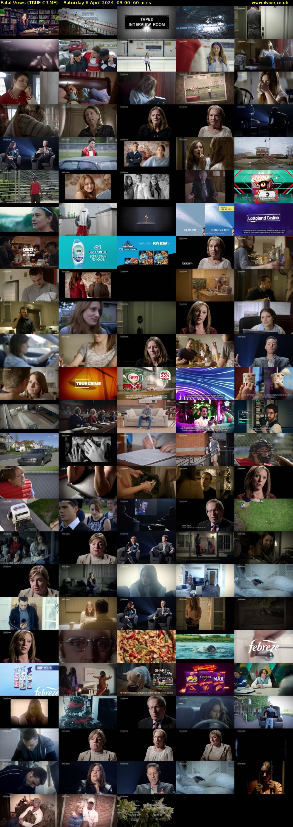 Fatal Vows (TRUE CRIME) Saturday 6 April 2024 03:00 - 04:00