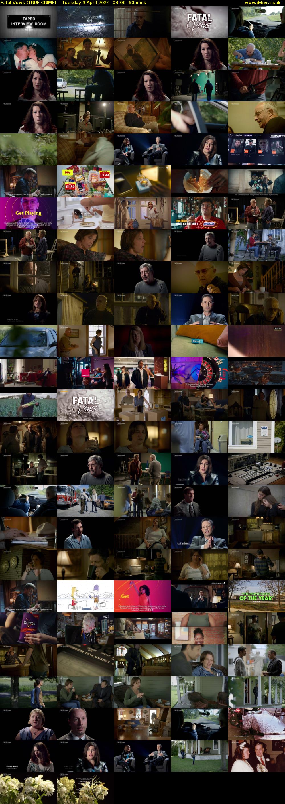 Fatal Vows (TRUE CRIME) Tuesday 9 April 2024 03:00 - 04:00