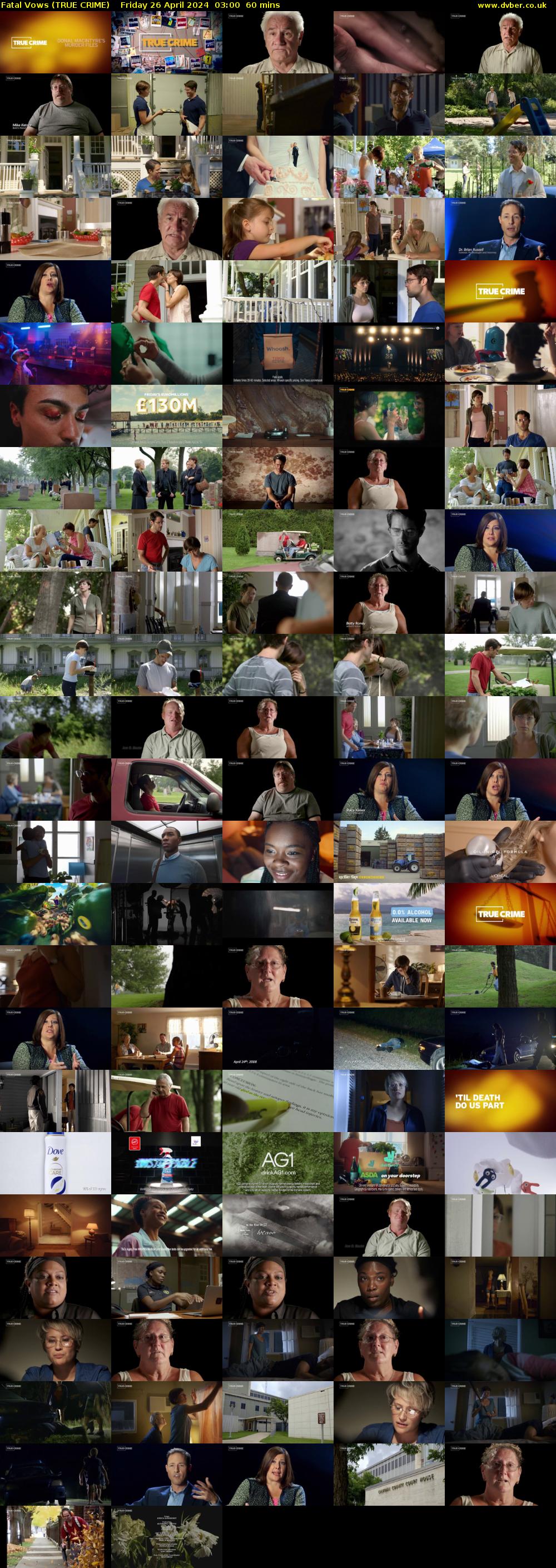 Fatal Vows (TRUE CRIME) Friday 26 April 2024 03:00 - 04:00
