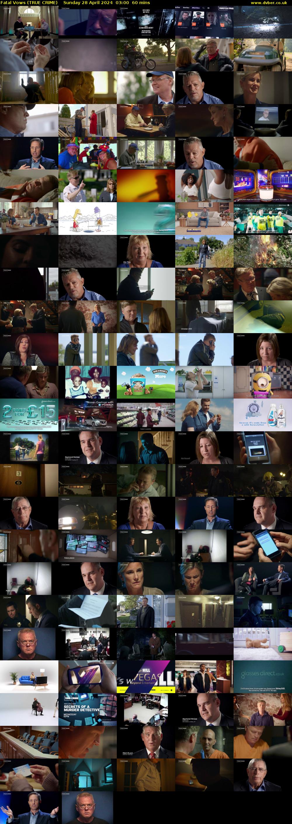 Fatal Vows (TRUE CRIME) Sunday 28 April 2024 03:00 - 04:00