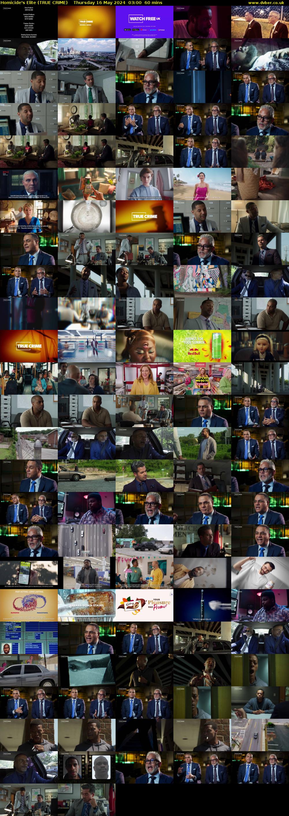 Homicide's Elite (TRUE CRIME) Thursday 16 May 2024 03:00 - 04:00