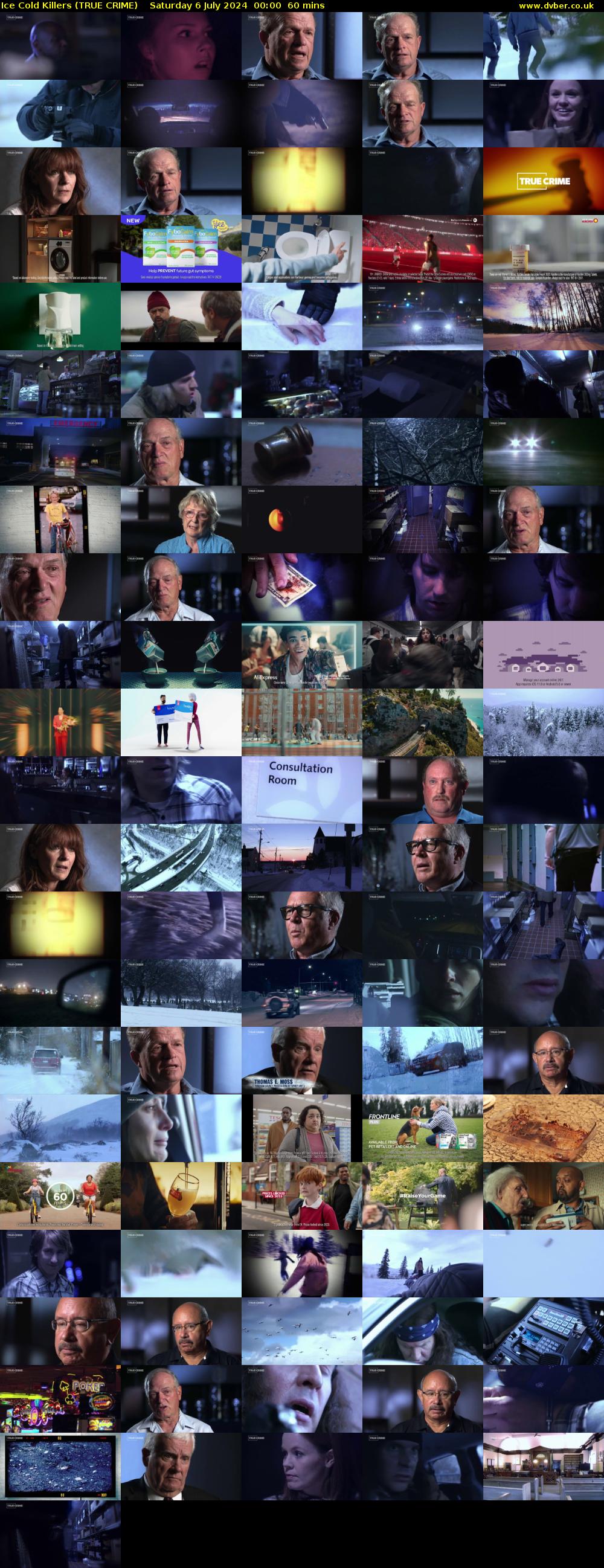 Ice Cold Killers (TRUE CRIME) Saturday 6 July 2024 00:00 - 01:00