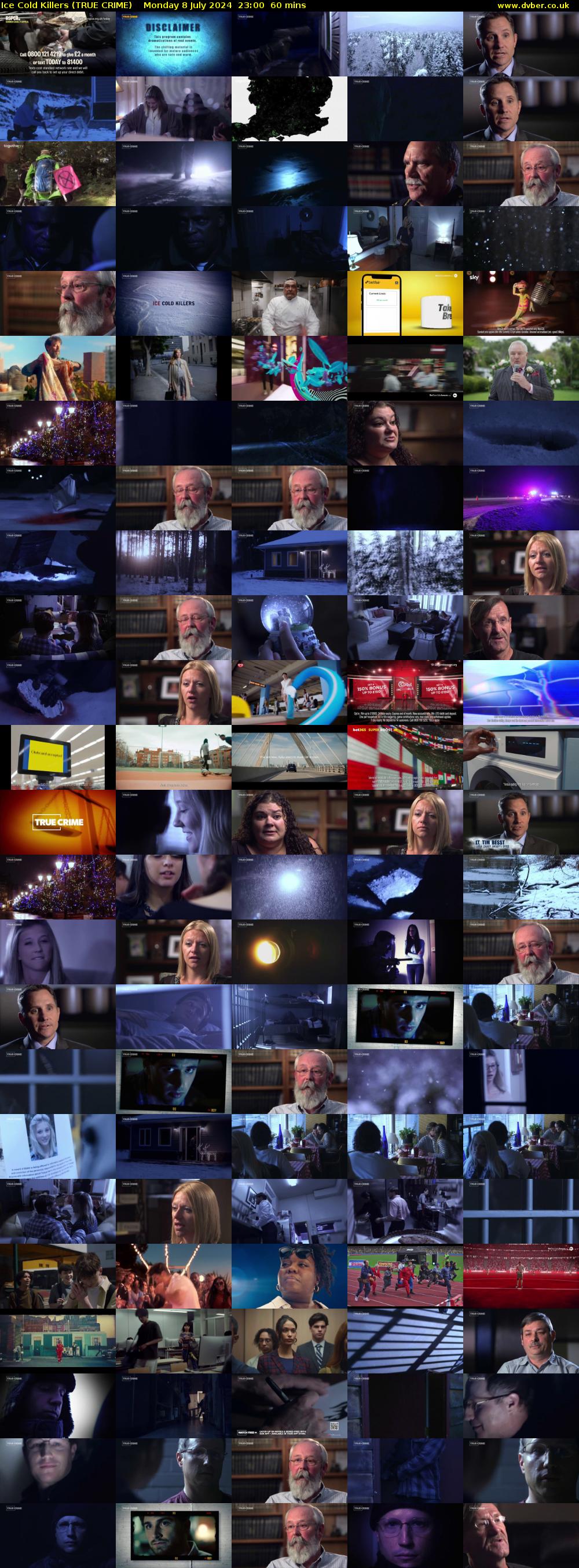 Ice Cold Killers (TRUE CRIME) Monday 8 July 2024 23:00 - 00:00