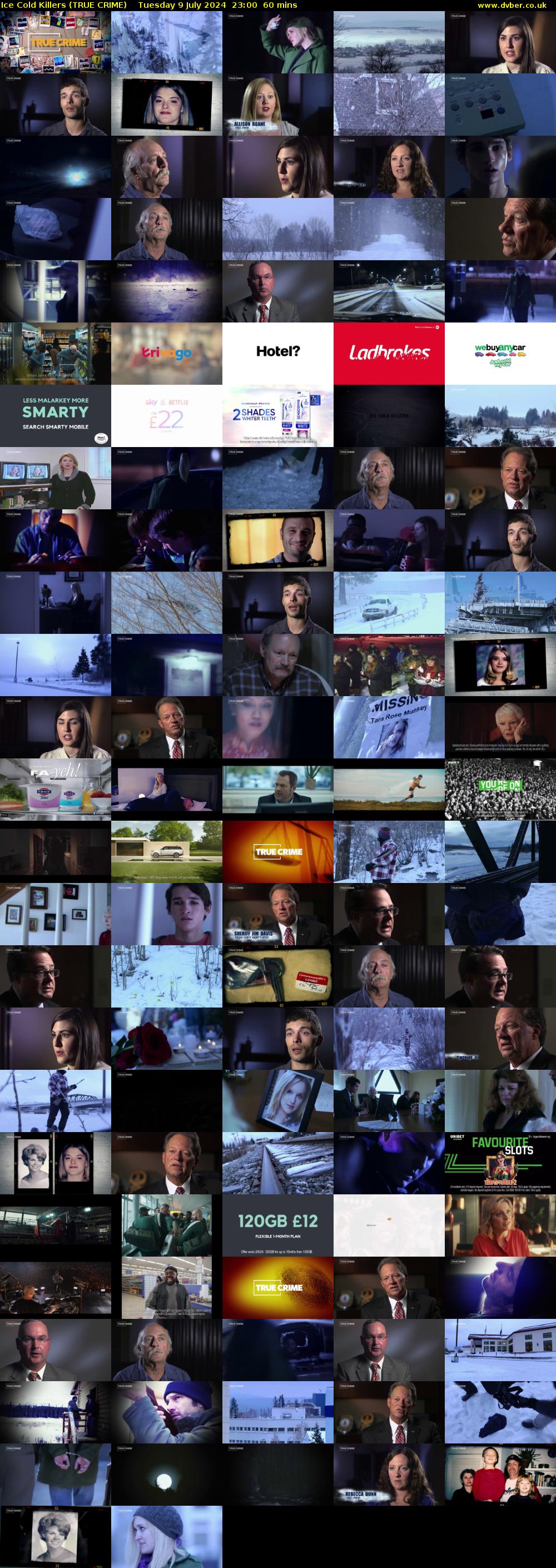 Ice Cold Killers (TRUE CRIME) Tuesday 9 July 2024 23:00 - 00:00