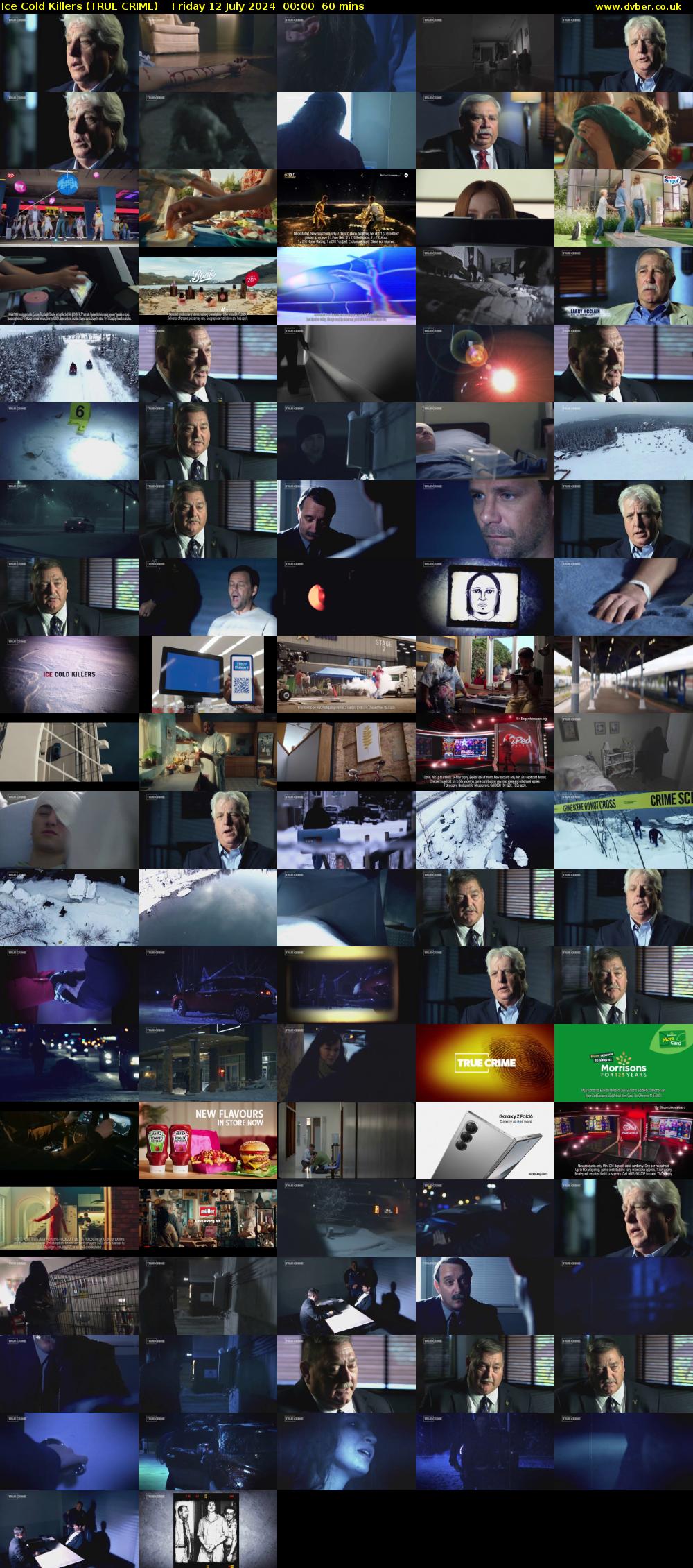 Ice Cold Killers (TRUE CRIME) Friday 12 July 2024 00:00 - 01:00