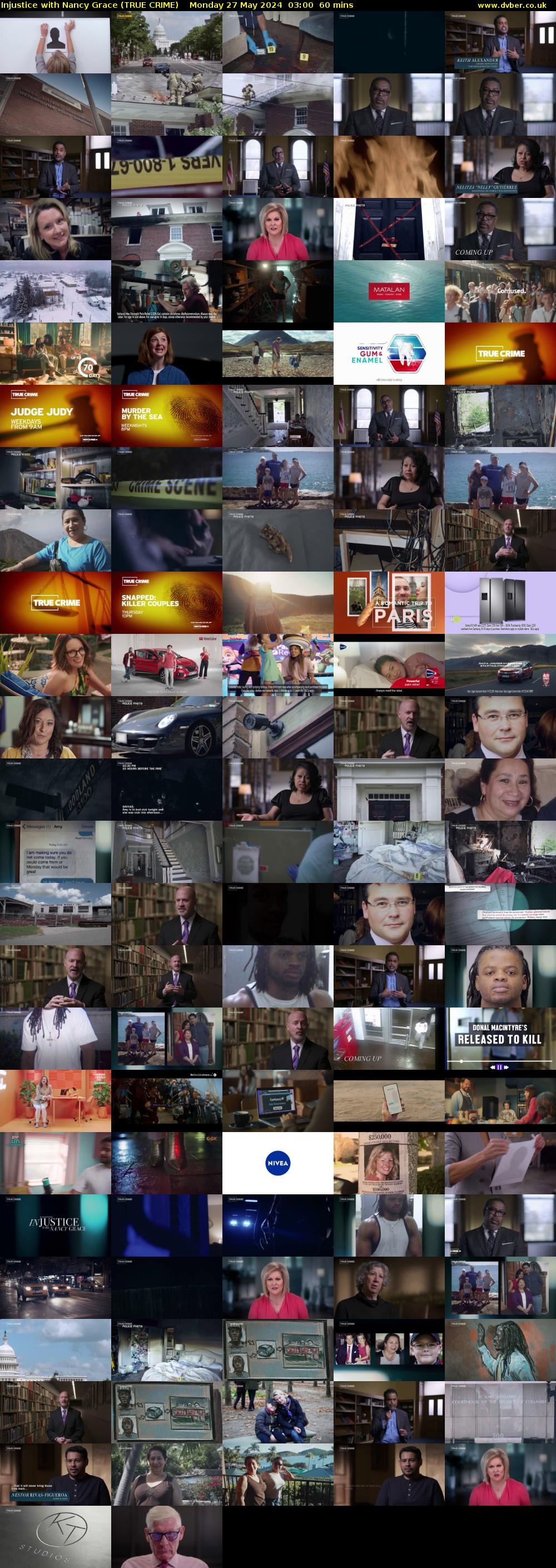 Injustice with Nancy Grace (TRUE CRIME) Monday 27 May 2024 03:00 - 04:00