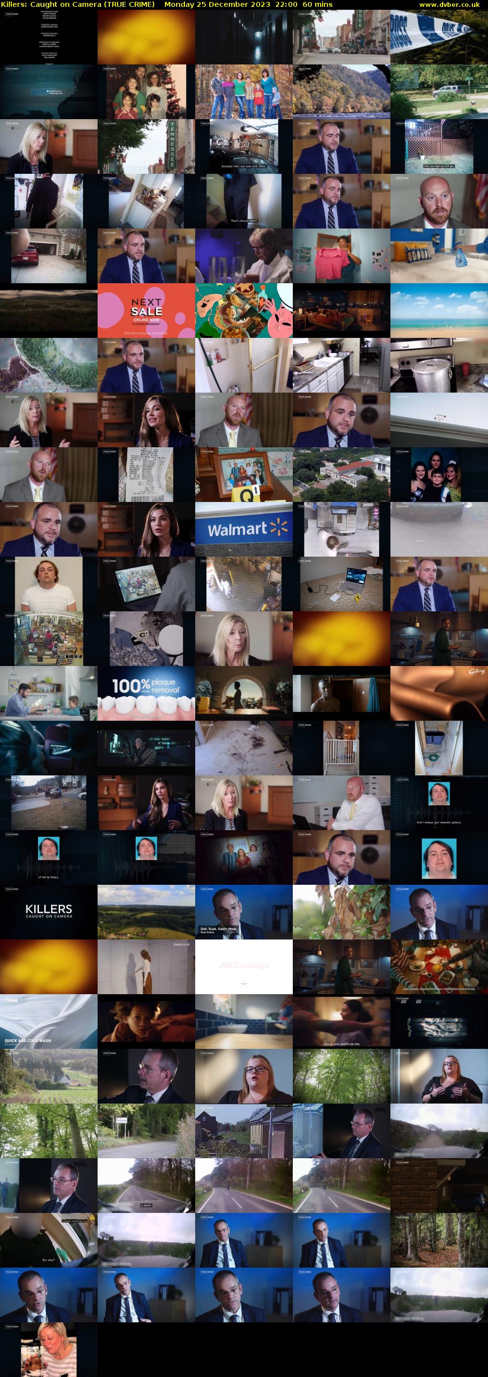 Killers: Caught on Camera (TRUE CRIME) Monday 25 December 2023 22:00 - 23:00