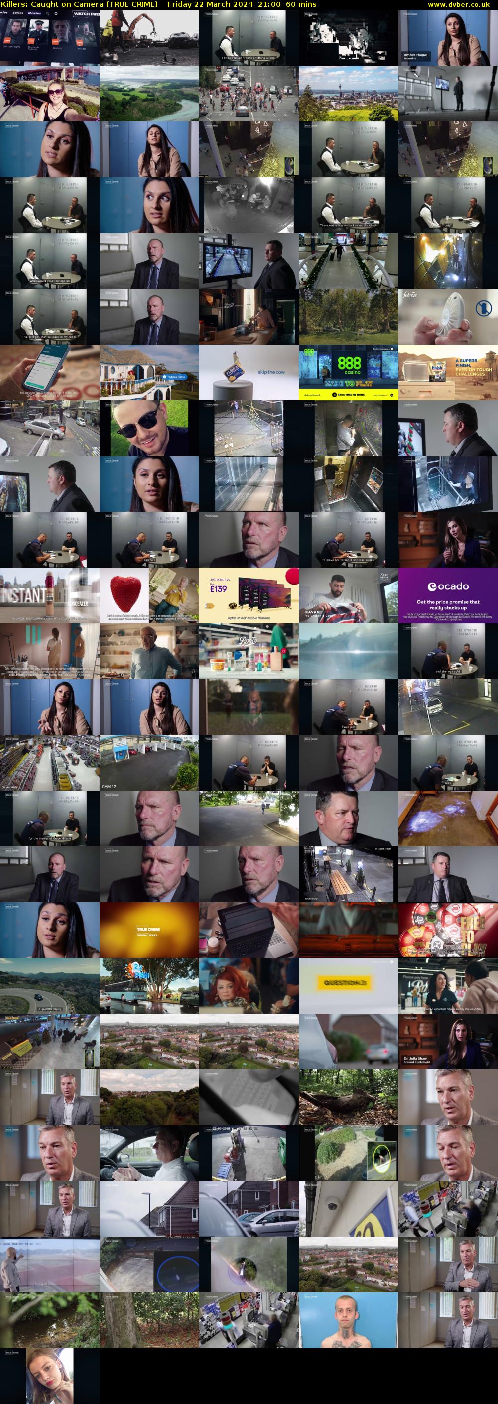 Killers: Caught on Camera (TRUE CRIME) Friday 22 March 2024 21:00 - 22:00
