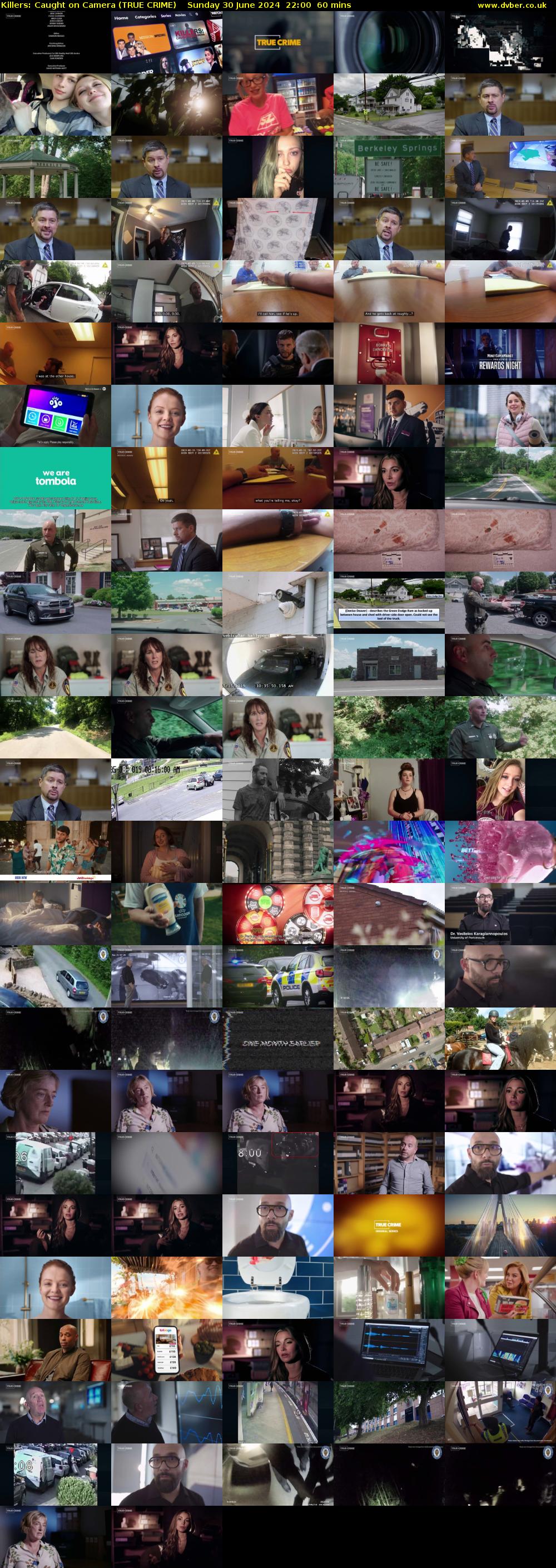 Killers: Caught on Camera (TRUE CRIME) Sunday 30 June 2024 22:00 - 23:00