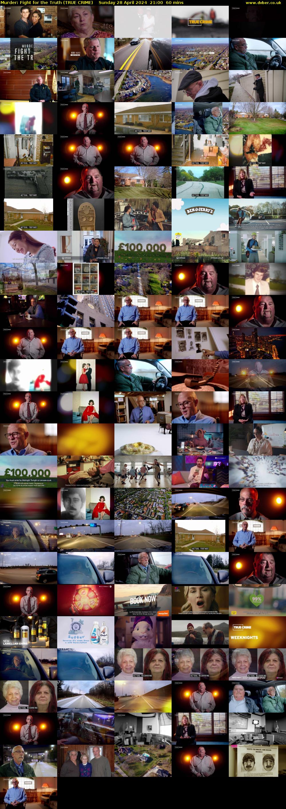 Murder: Fight for the Truth (TRUE CRIME) Sunday 28 April 2024 21:00 - 22:00