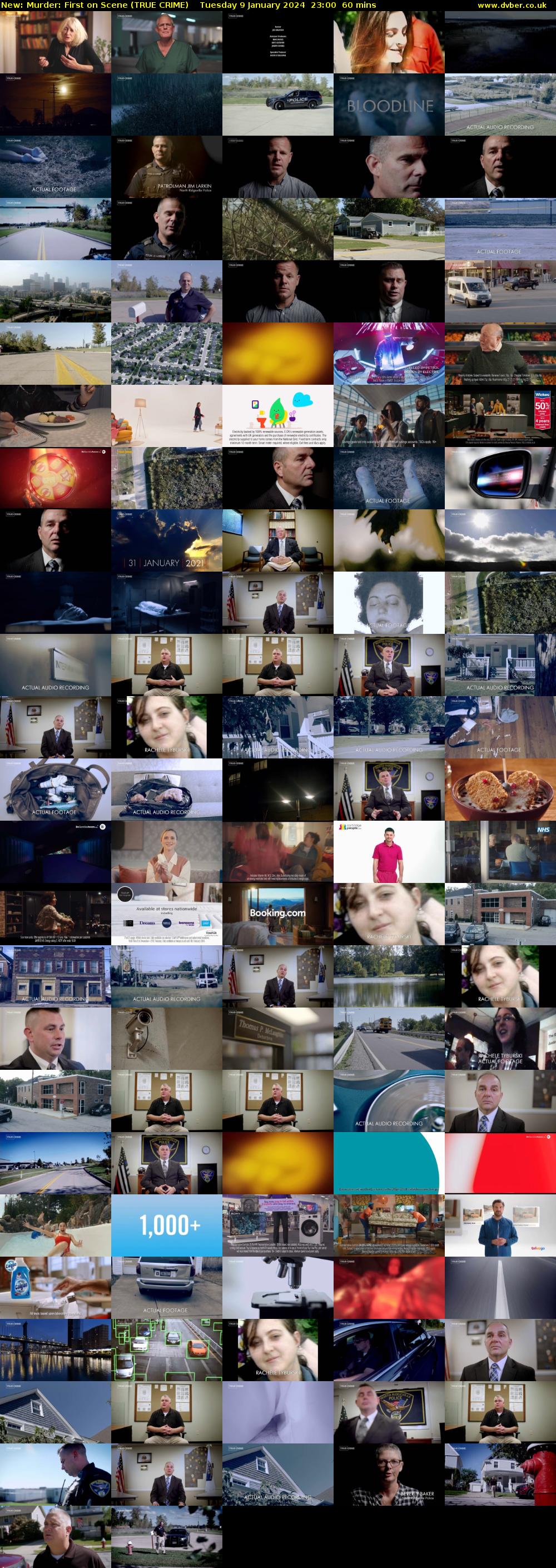 Murder: First on Scene (TRUE CRIME) Tuesday 9 January 2024 23:00 - 00:00